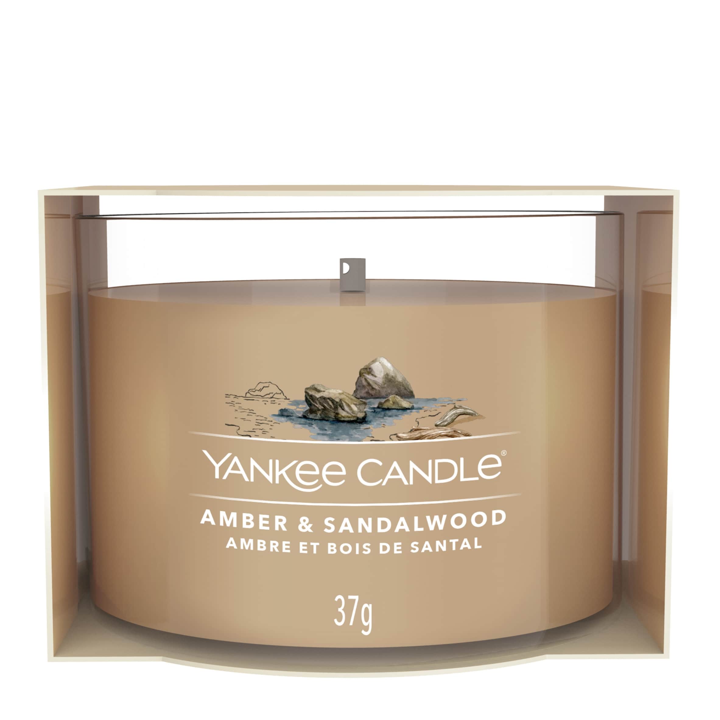 Yankee Candle Signature Amber and Sandalwood Votive 37g