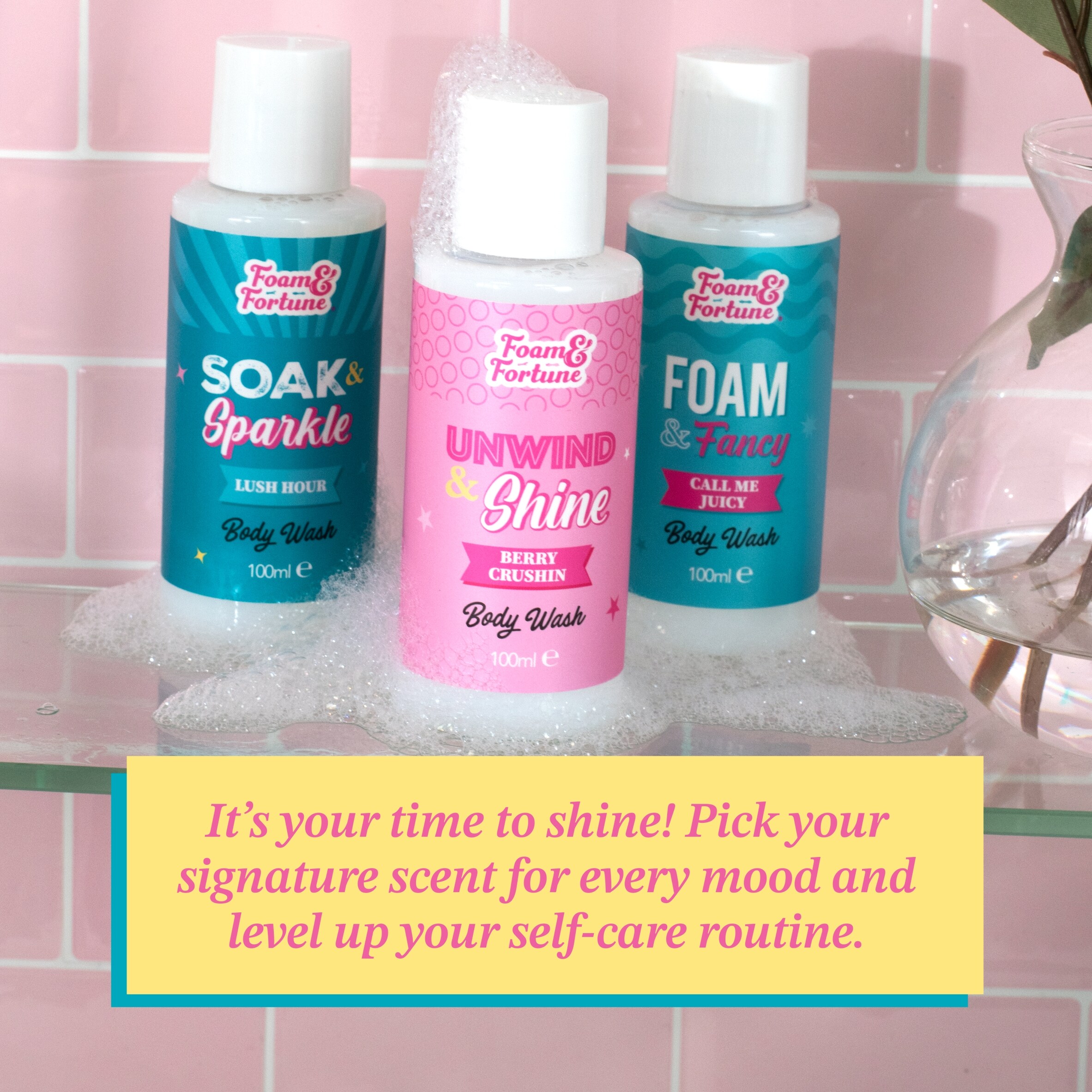 Foam & Fortune Sudssations bath bliss trio thumbnail 3