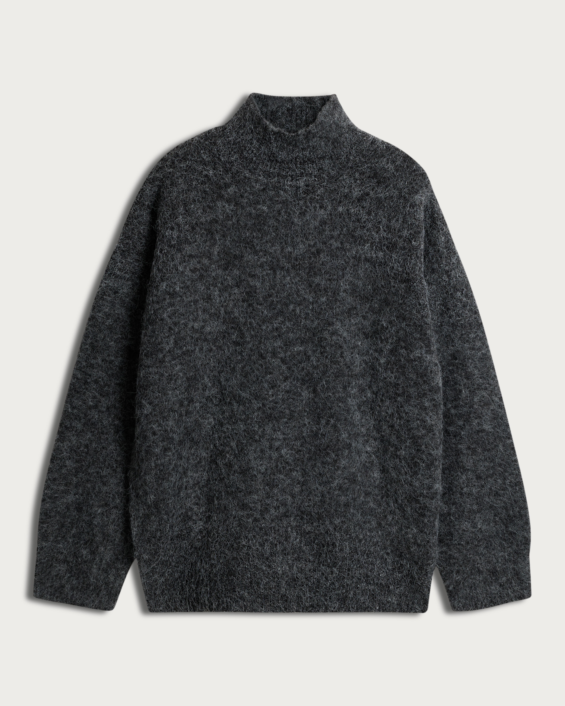 F&F Knitted Turtle Neck Jumper in Grey thumbnail 4