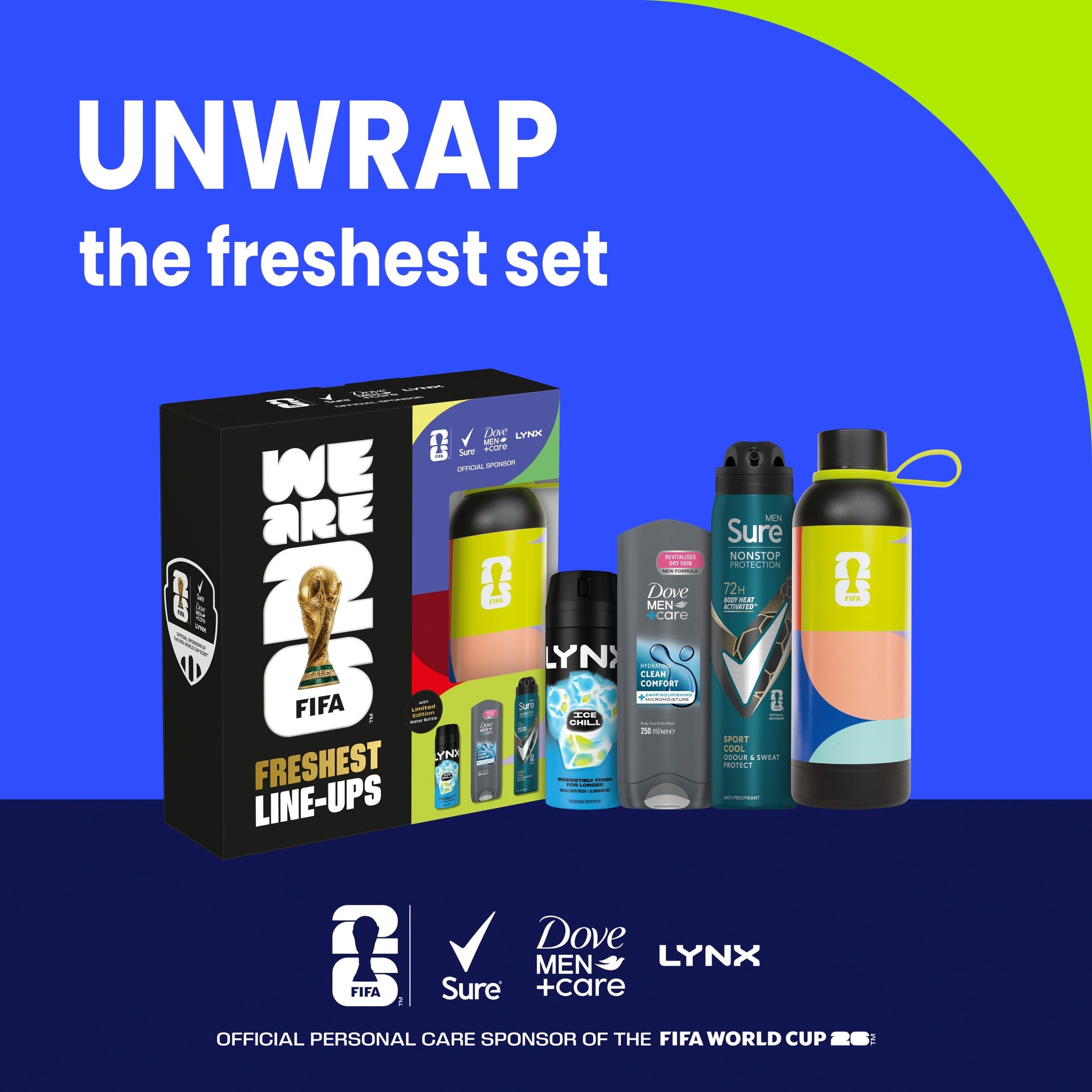 FIFA Fans Favourites Gift Set For Him Body Wash, Spray, Antiperspirant thumbnail 2
