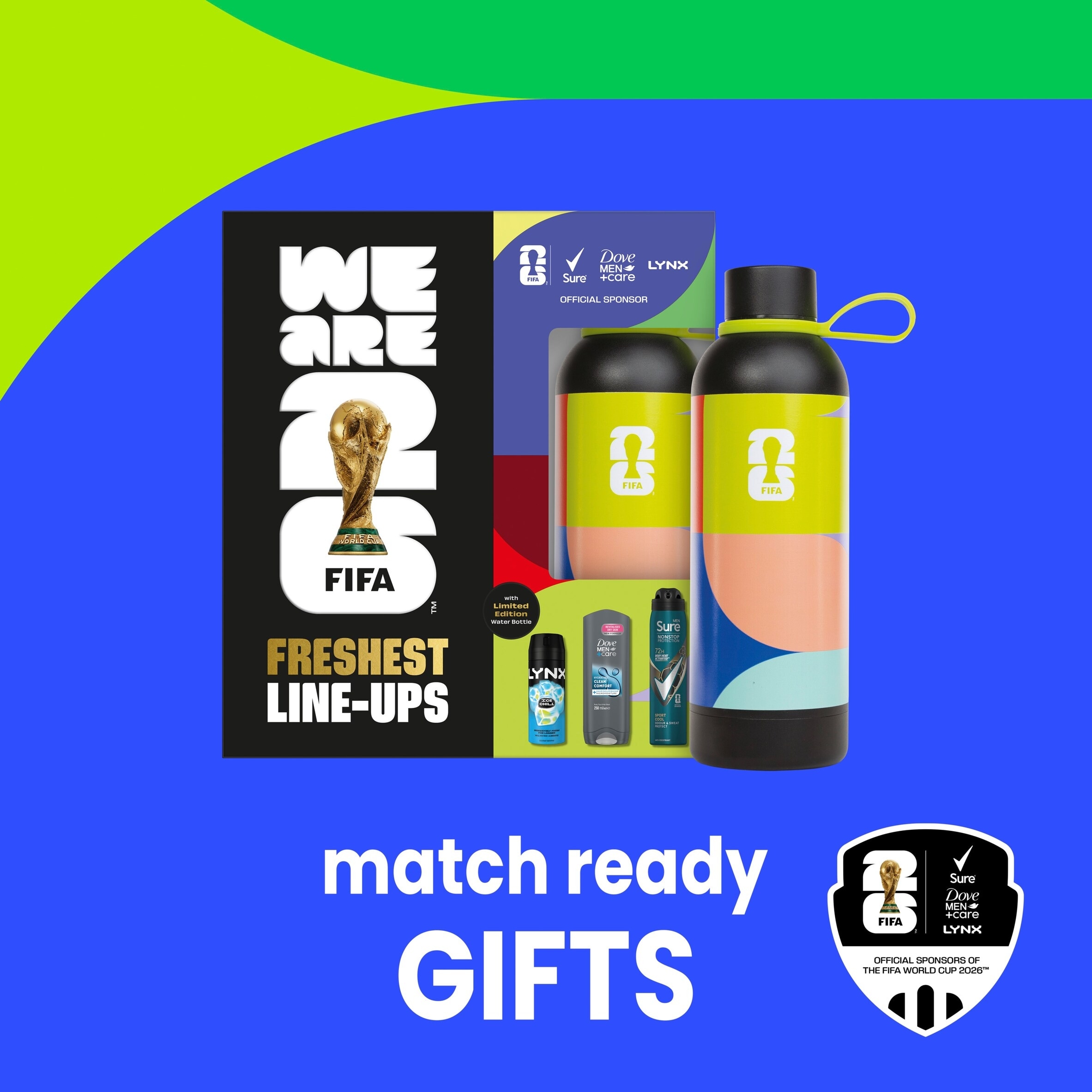 FIFA Fans Favourites Gift Set For Him Body Wash, Spray, Antiperspirant thumbnail 4