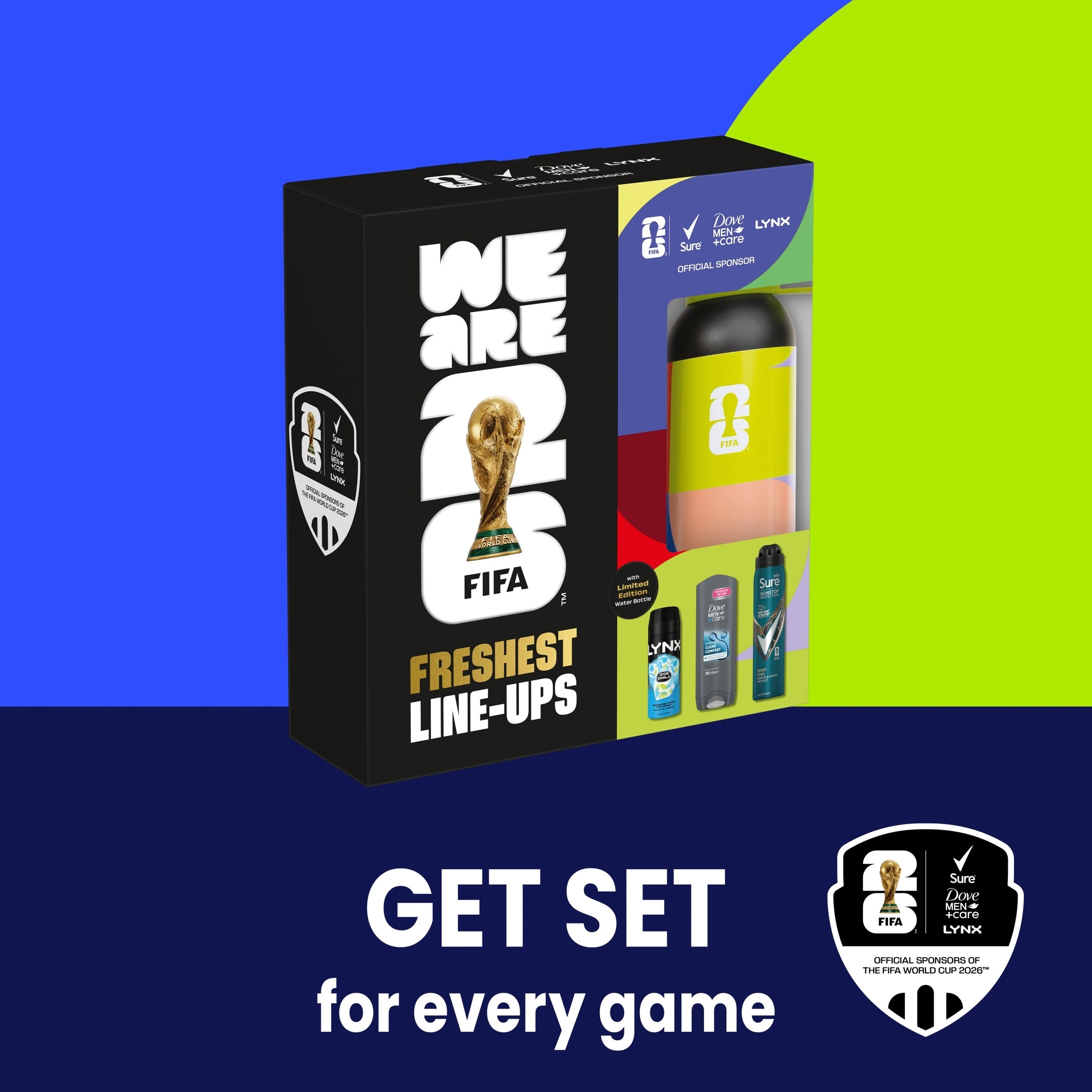 FIFA Fans Favourites Gift Set For Him Body Wash, Spray, Antiperspirant thumbnail 5