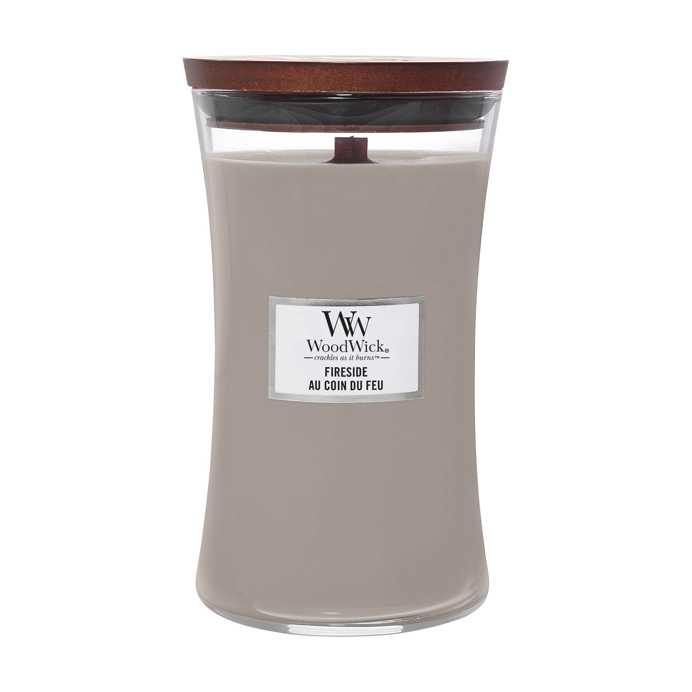 Woodwick Fireside Large Hourglass Candle 610g