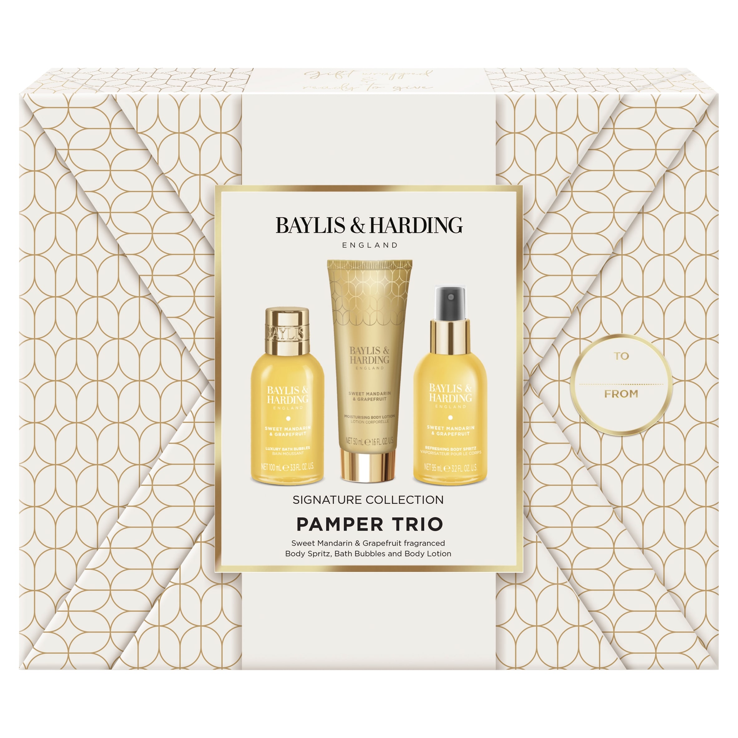Baylis & Harding Sweet Mandarin & Grapefruit Pamper Trio Gift Set