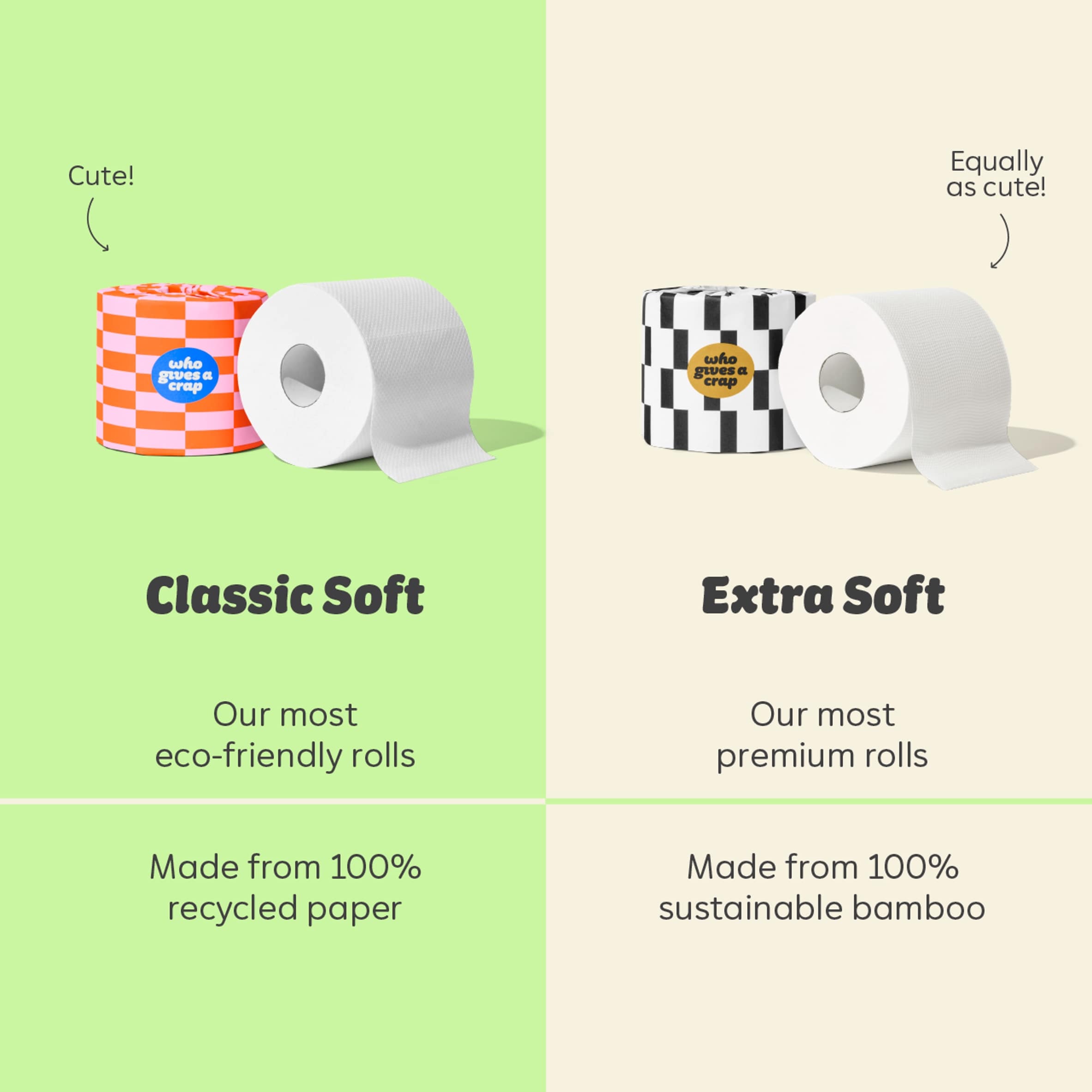 Who Gives A Crap Classic Soft Toilet Tissue 12 Mega Rolls thumbnail 5