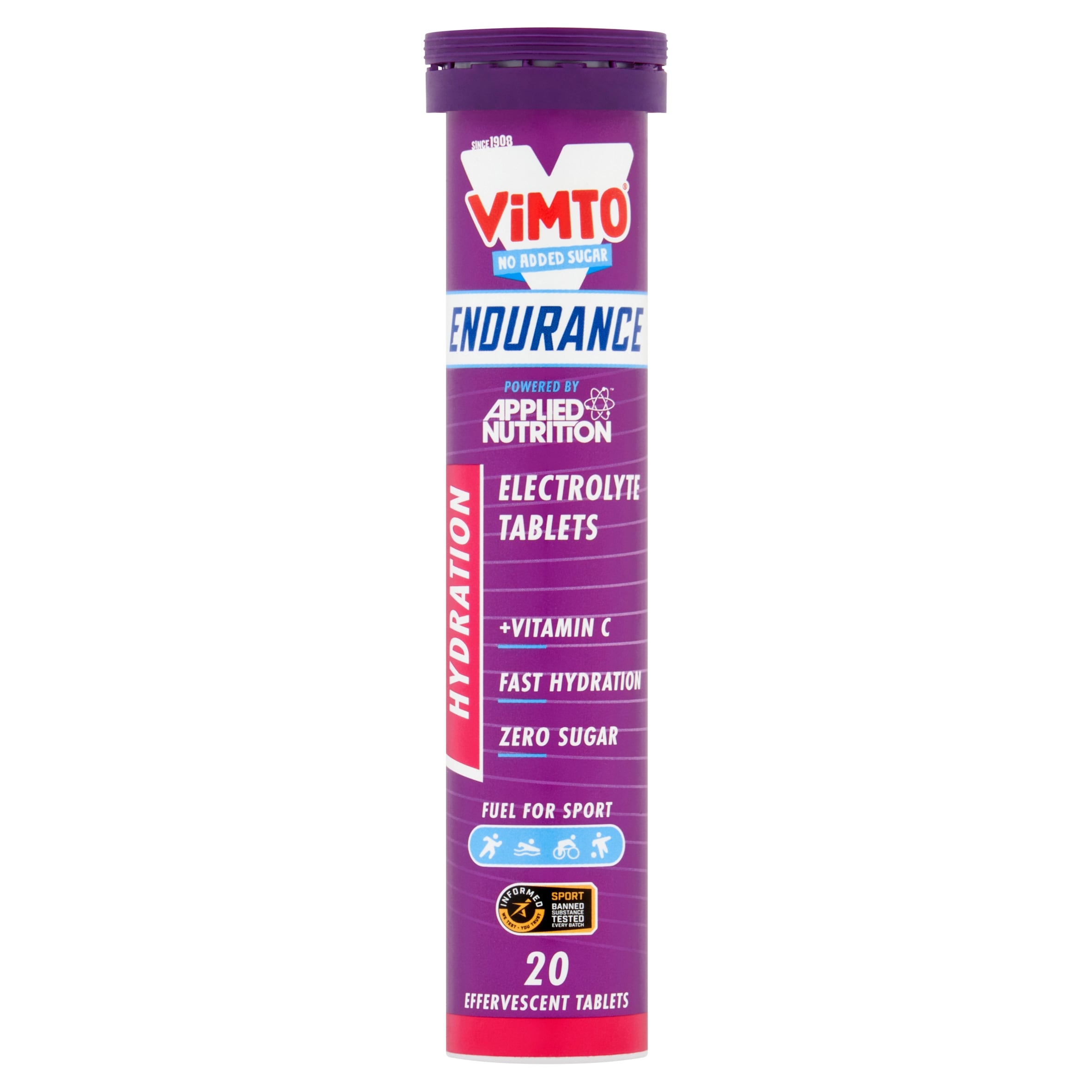 Applied Nutrition Hydration Electrolyte Tablets Vimto 20 x 4g