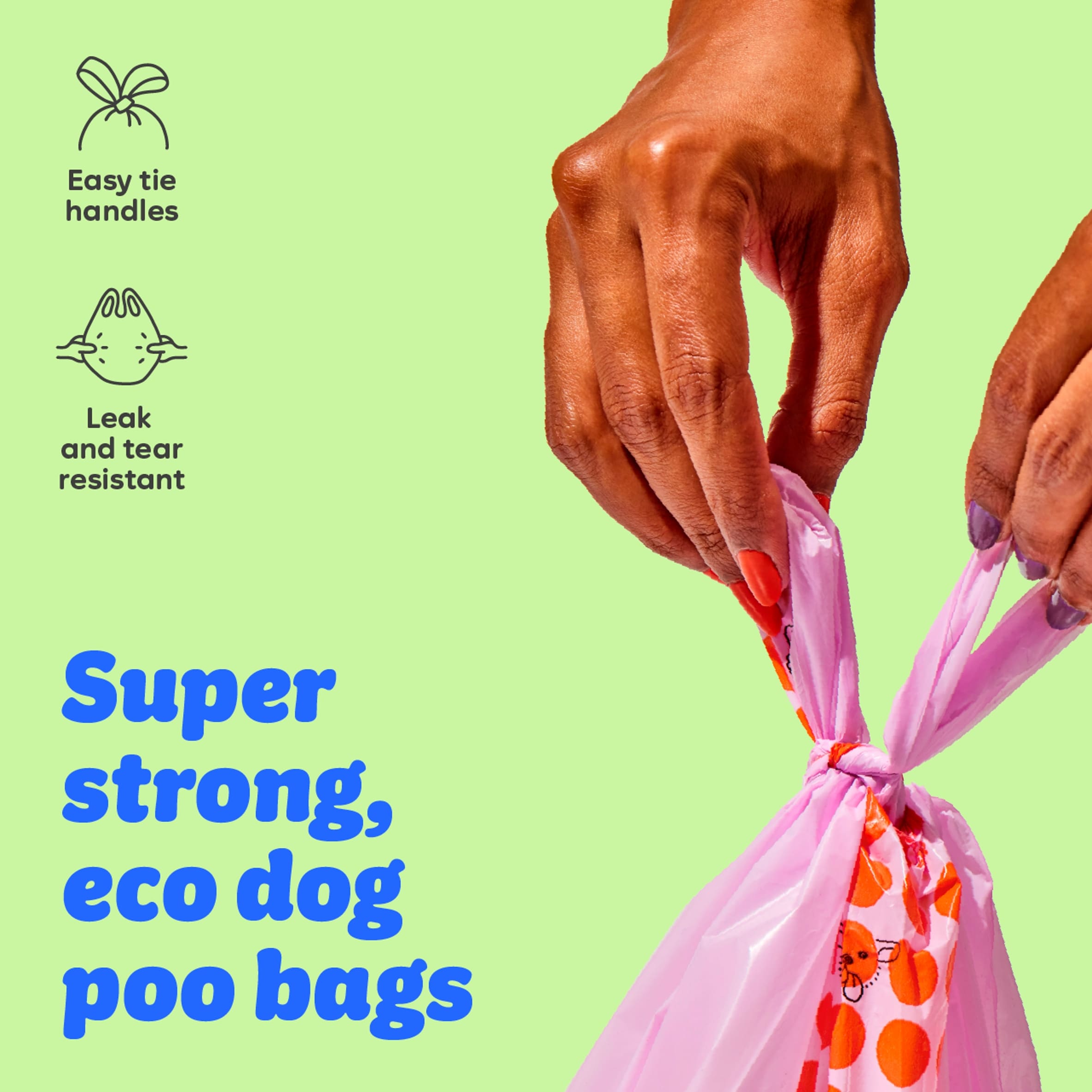 Who Gives A Crap Super Strong 100 Dog Poo Bags thumbnail 4