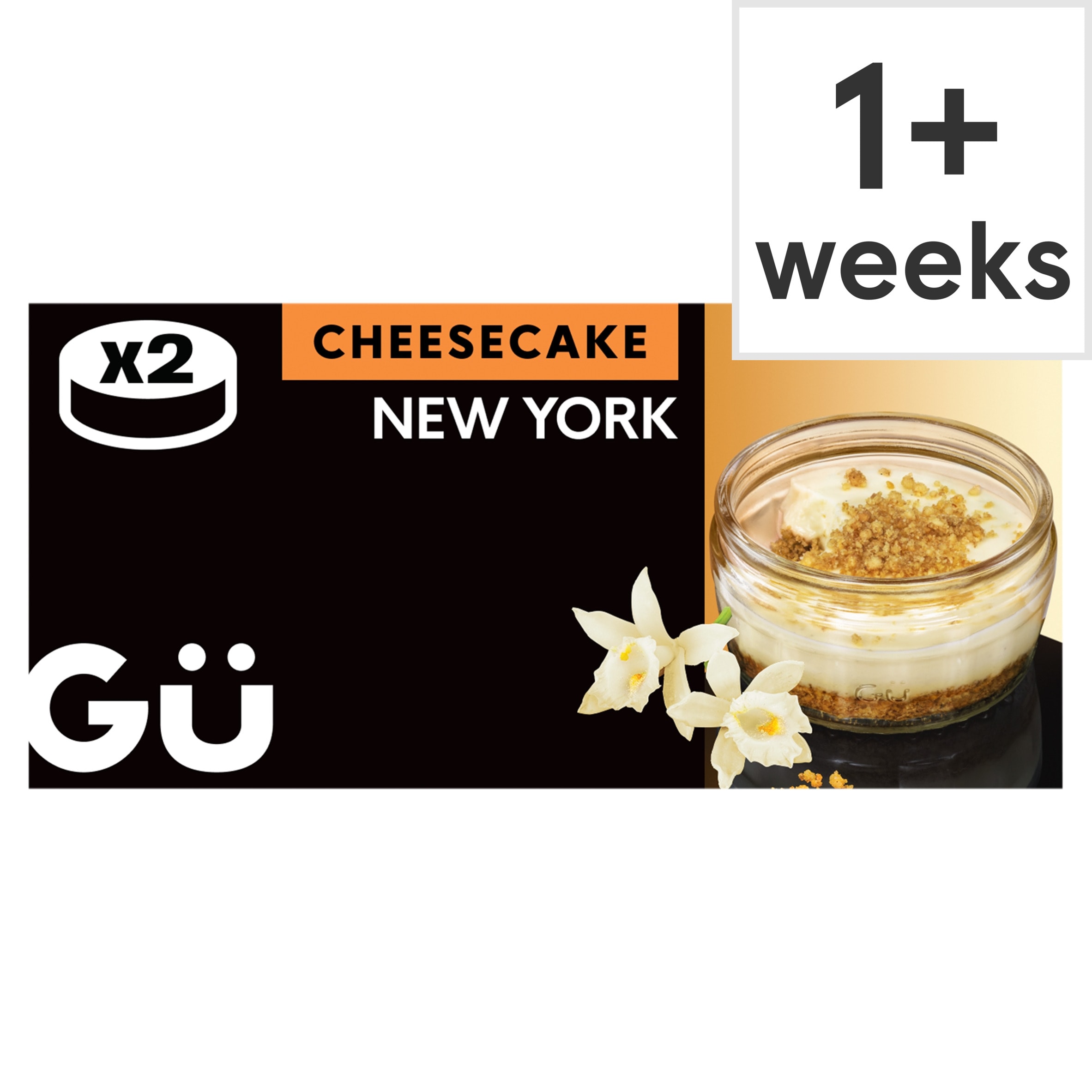 Gu New York Cheesecake Dessert (2x70g)