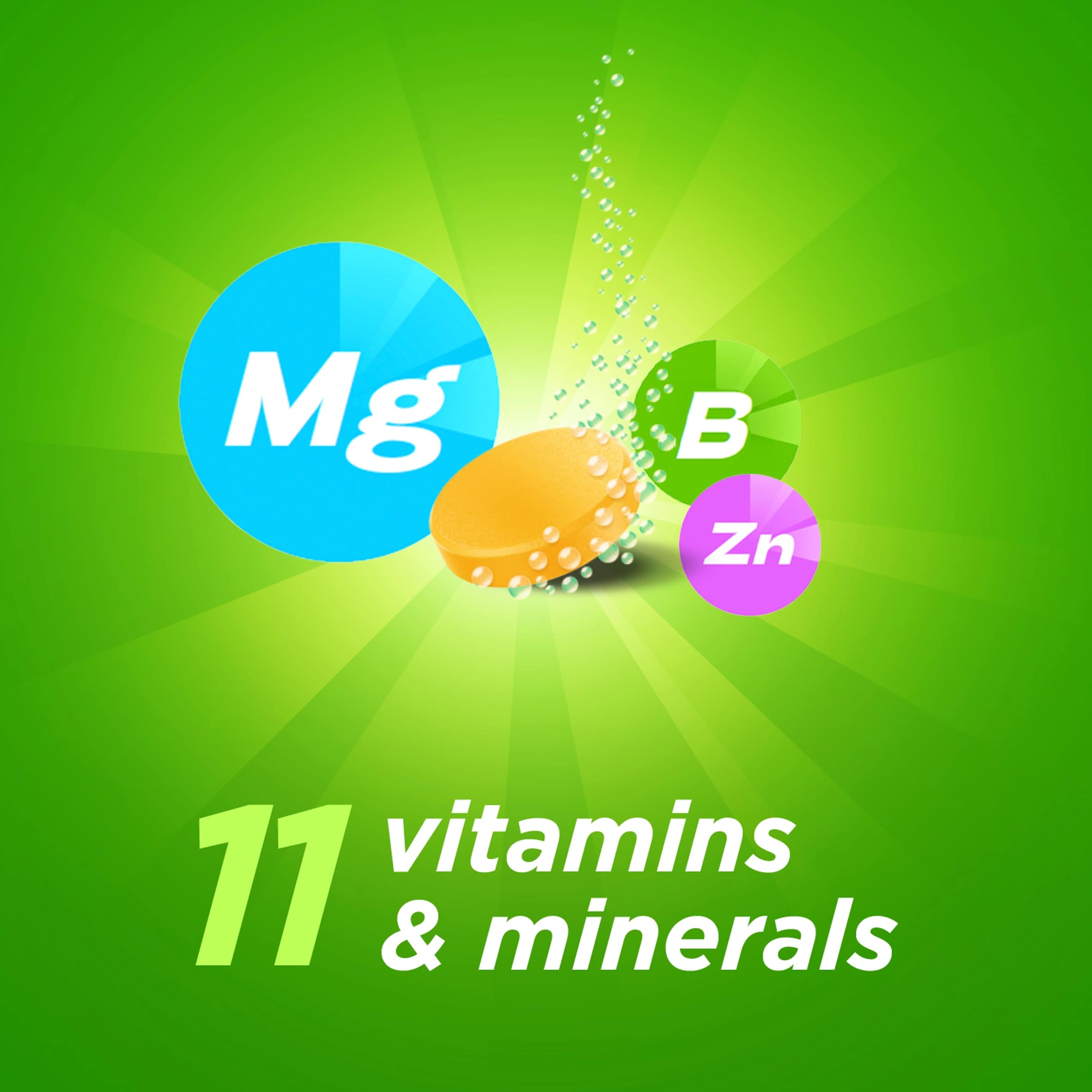 Berocca Energy Release Mango Flavour Sugar Free 15 Effervescent Tablets thumbnail 3