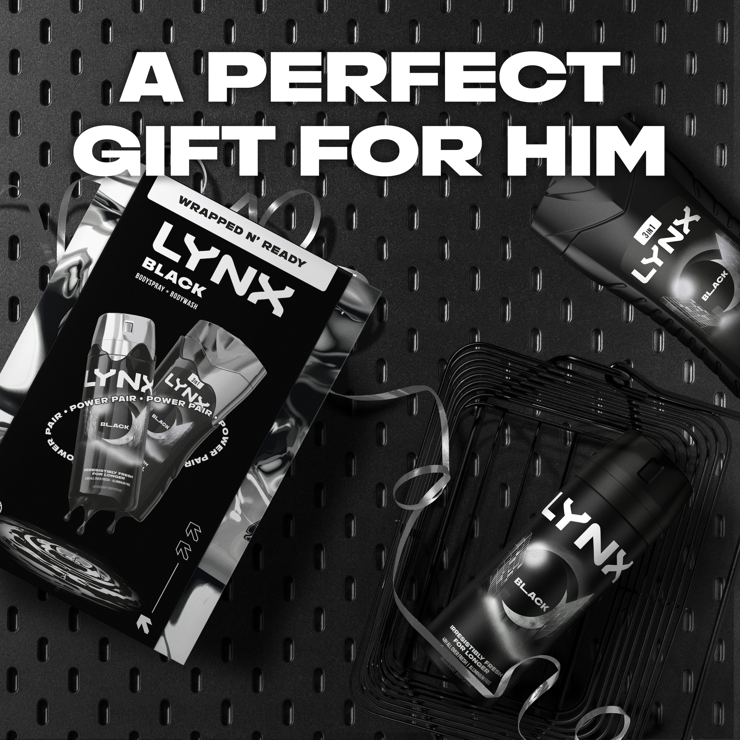 Lynx Black Bodyspray & Bodywash Gift Set thumbnail 5