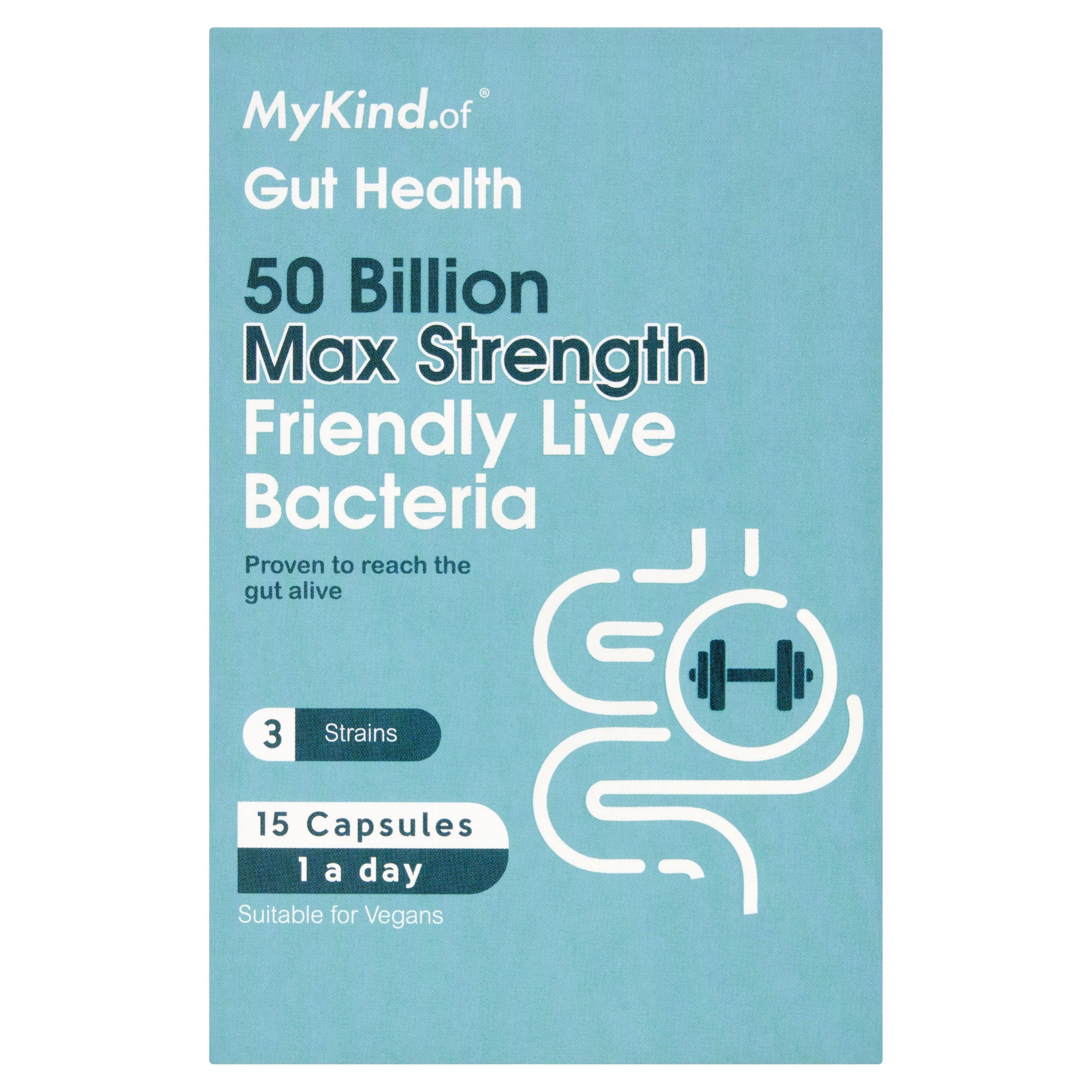 MyKind.of  Max Strength Friendly Live Bacteria 15Capsules