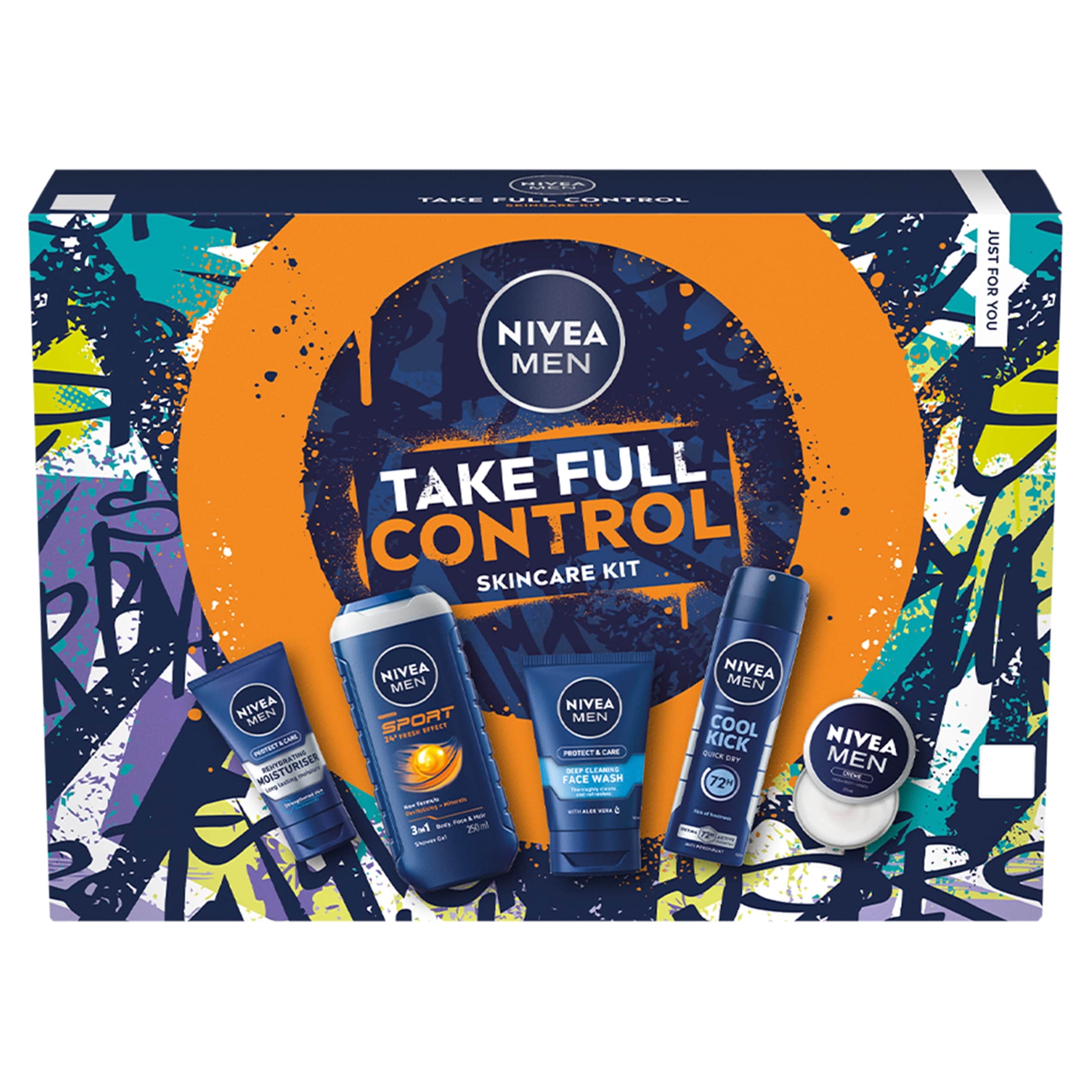 NIVEA MEN Take Control Skincare Gift Set