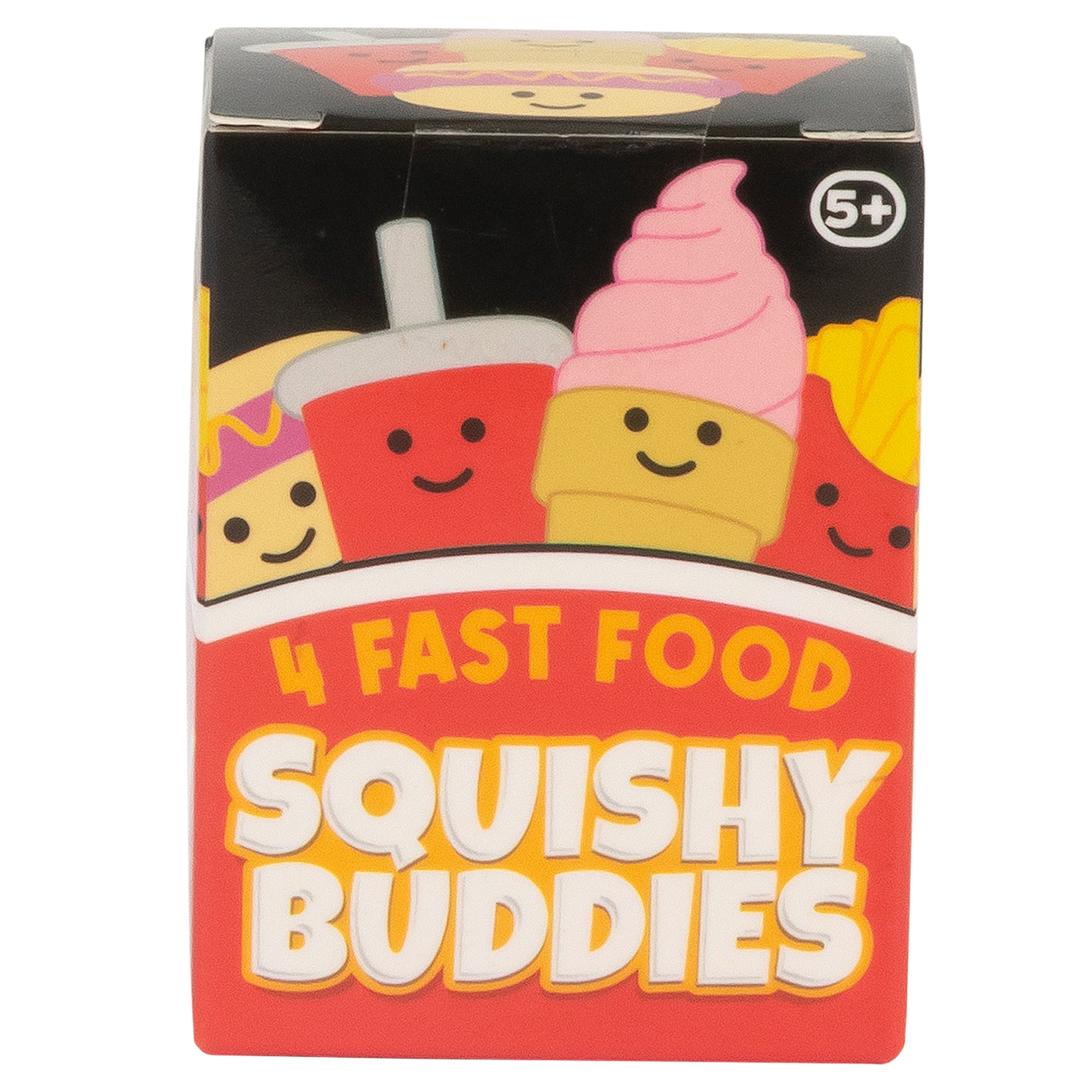 Squishy Buddies Fast Food 4pk