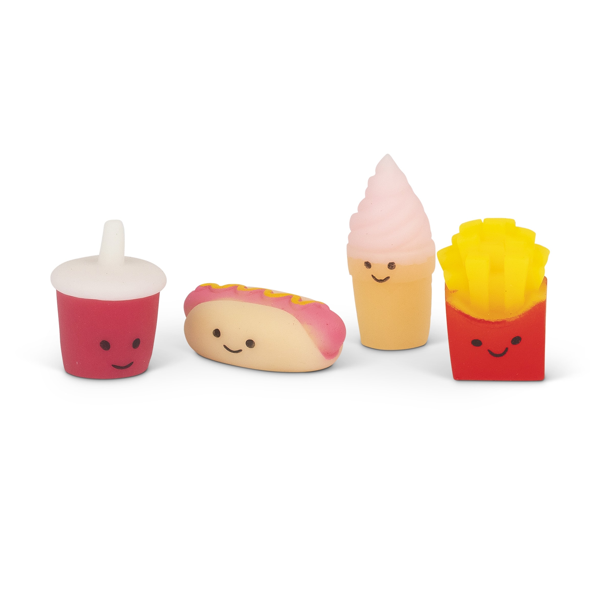 Squishy Buddies Fast Food 4pk thumbnail 2