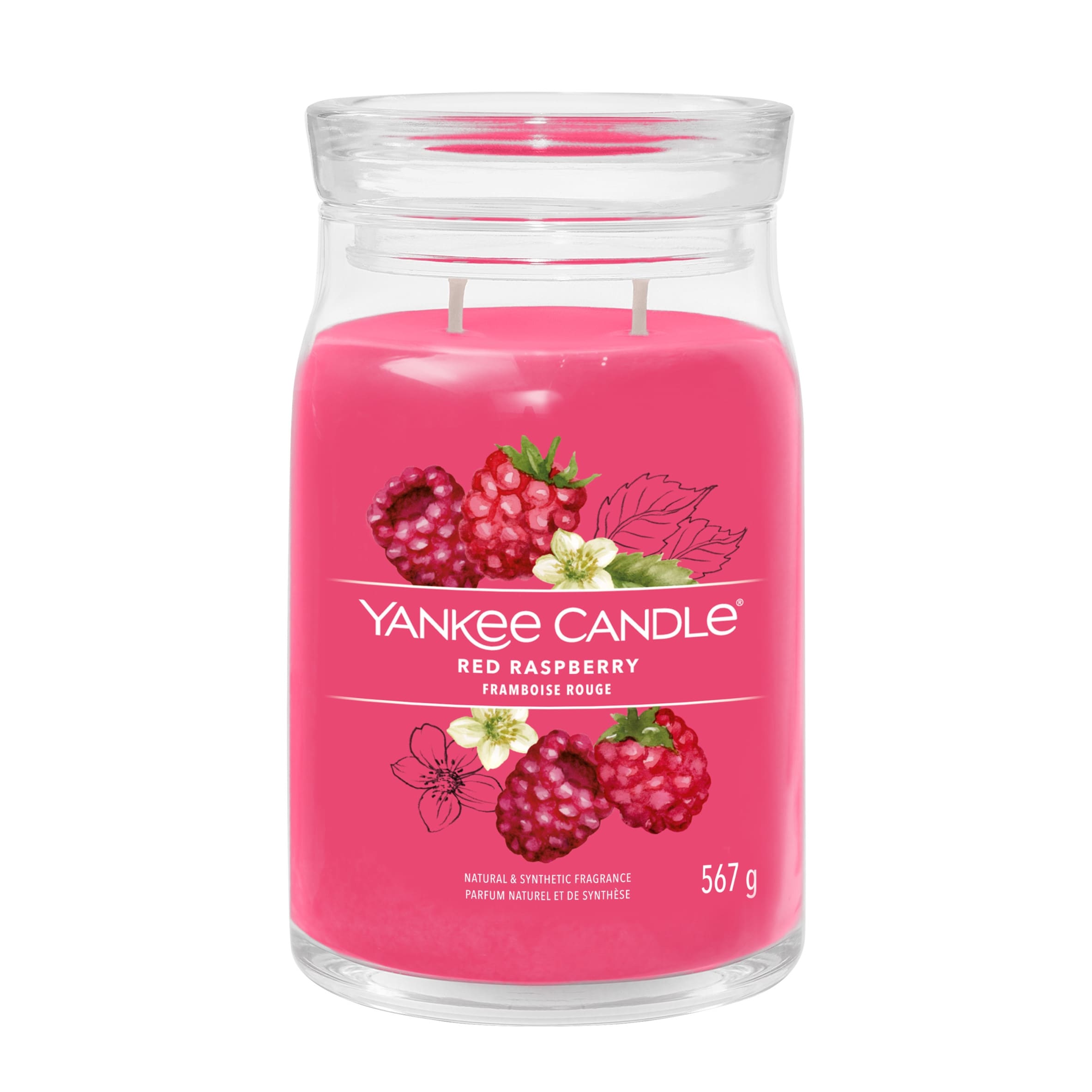 Yankee Candle Signature Large Jar Red Raspberry 567g