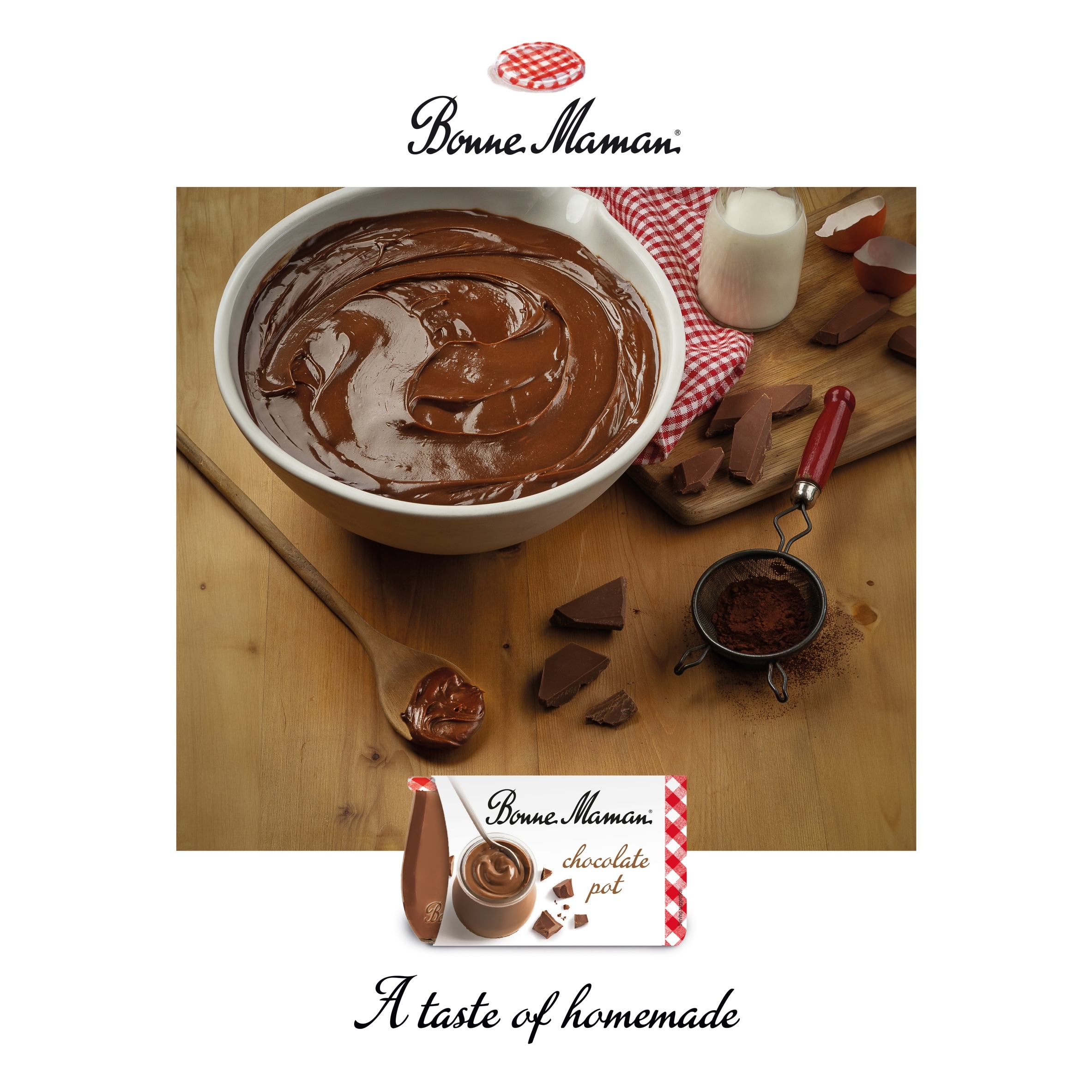 Bonne Maman Chocolate Pot 2x115g thumbnail 2