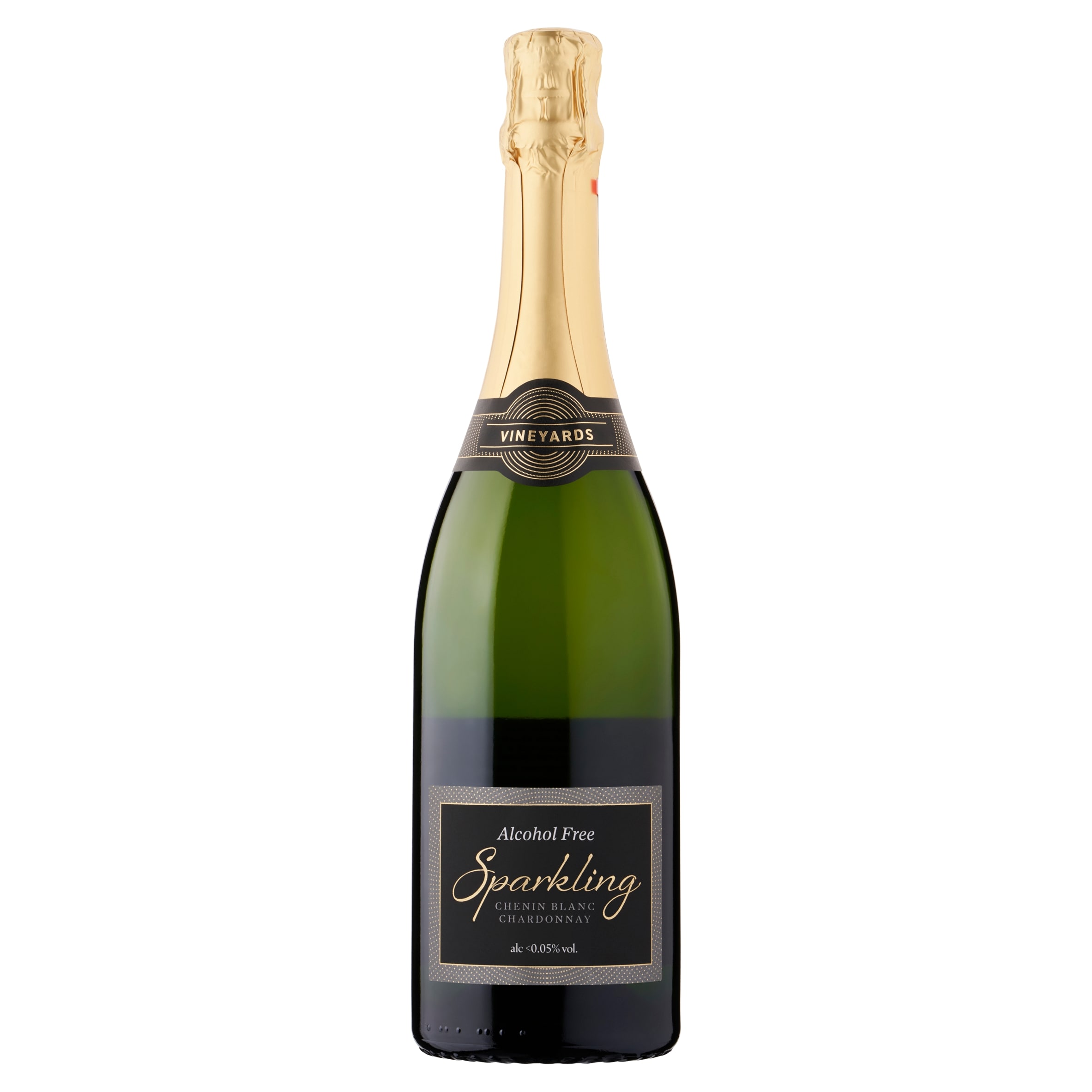 Vineyards Alcohol Free Sparkling Chenin Blanc Chardonnay 75cl