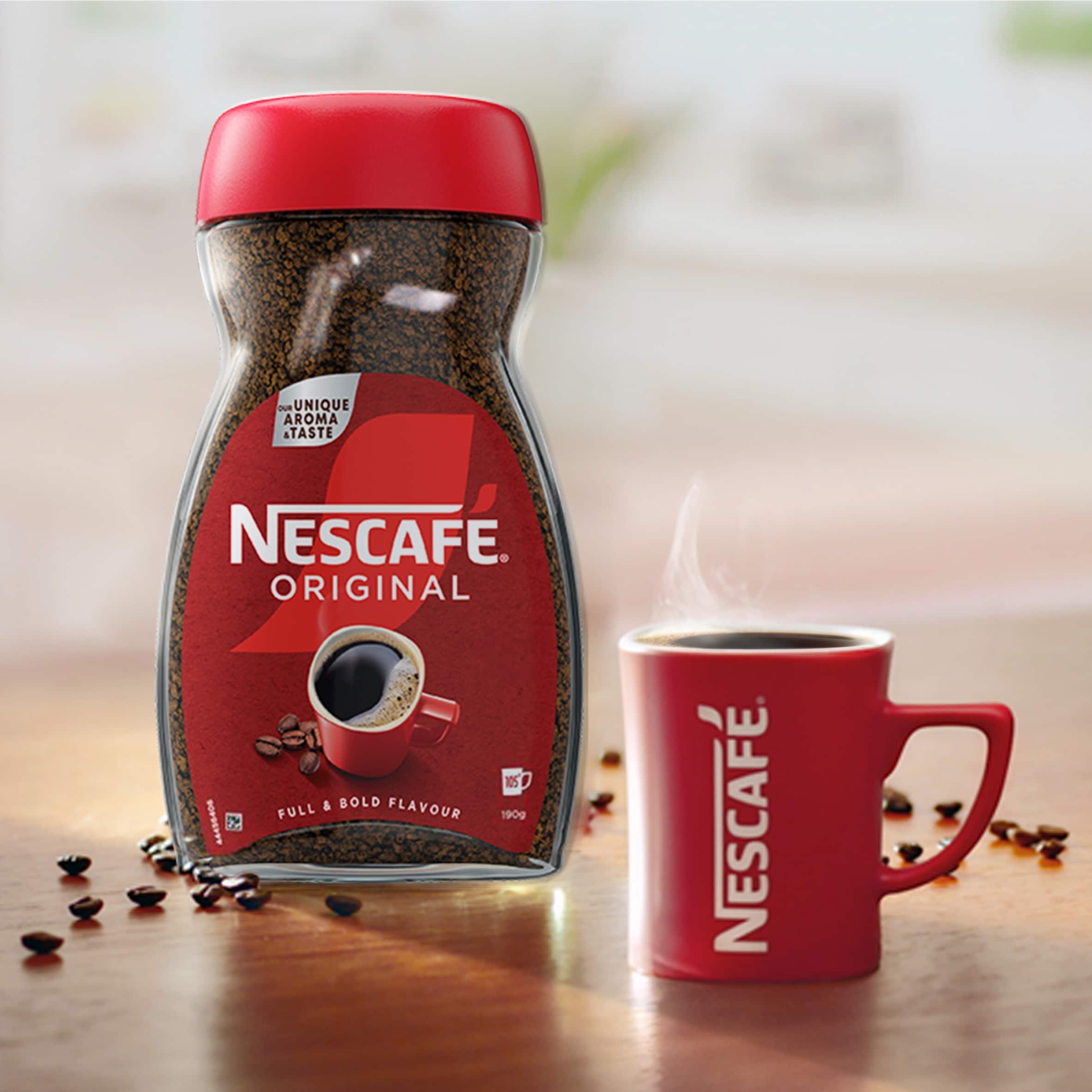 Nescafe Original Instant Coffee 190g thumbnail 4
