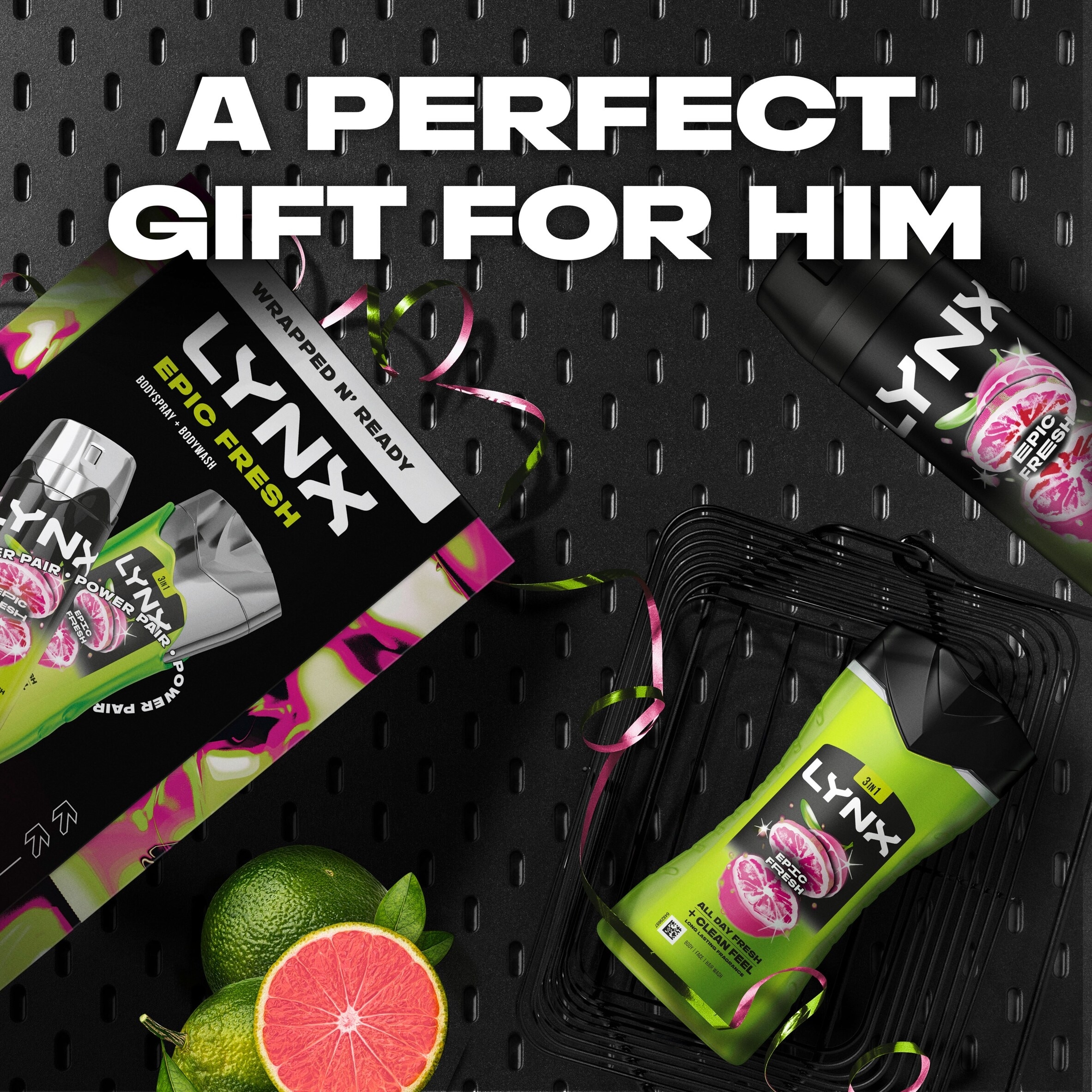 Lynx Epic Fresh Bodyspray & Bodywash Gift Set thumbnail 5