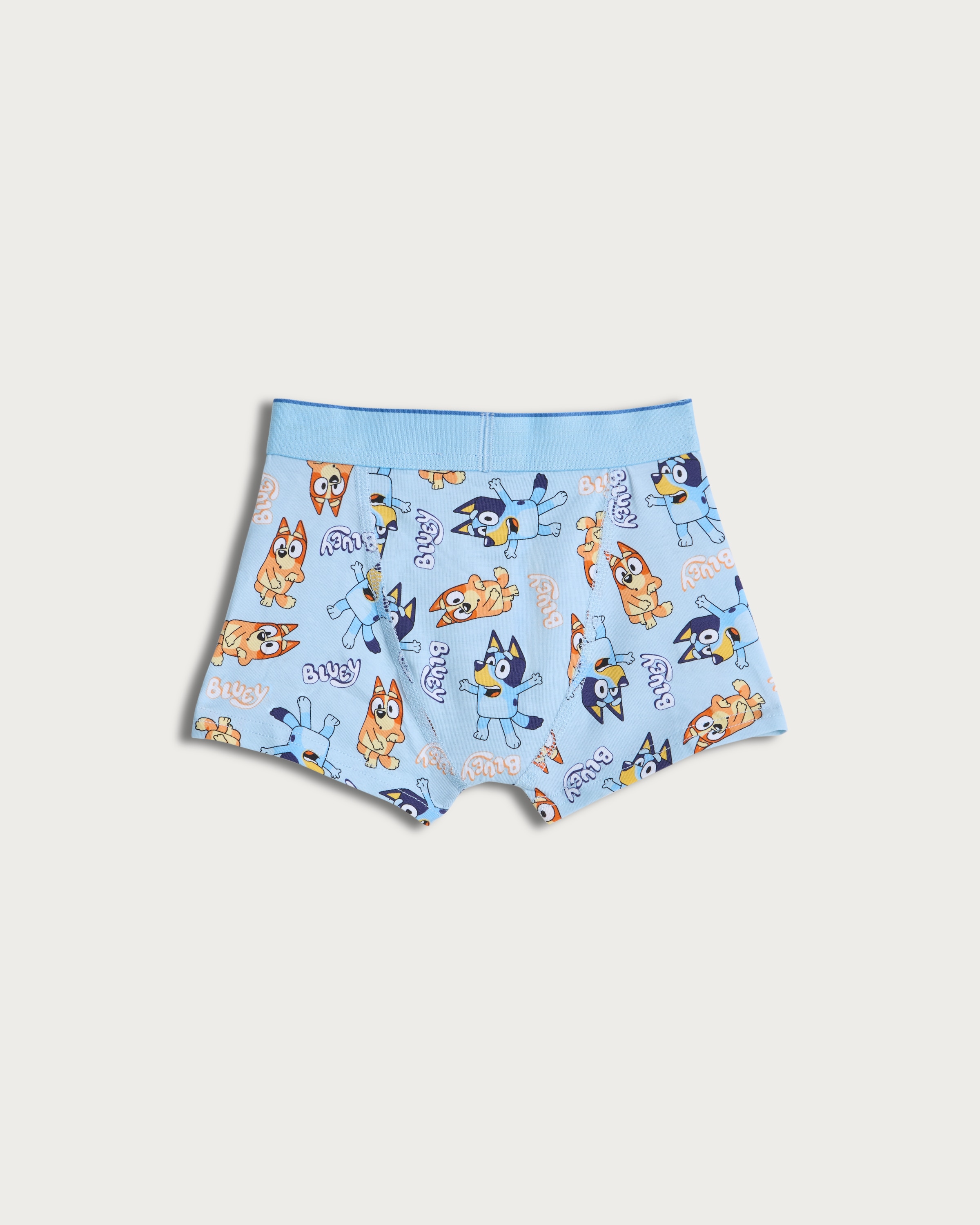 Bluey 3-Pack Cotton Rich Trunks in Blue thumbnail 2