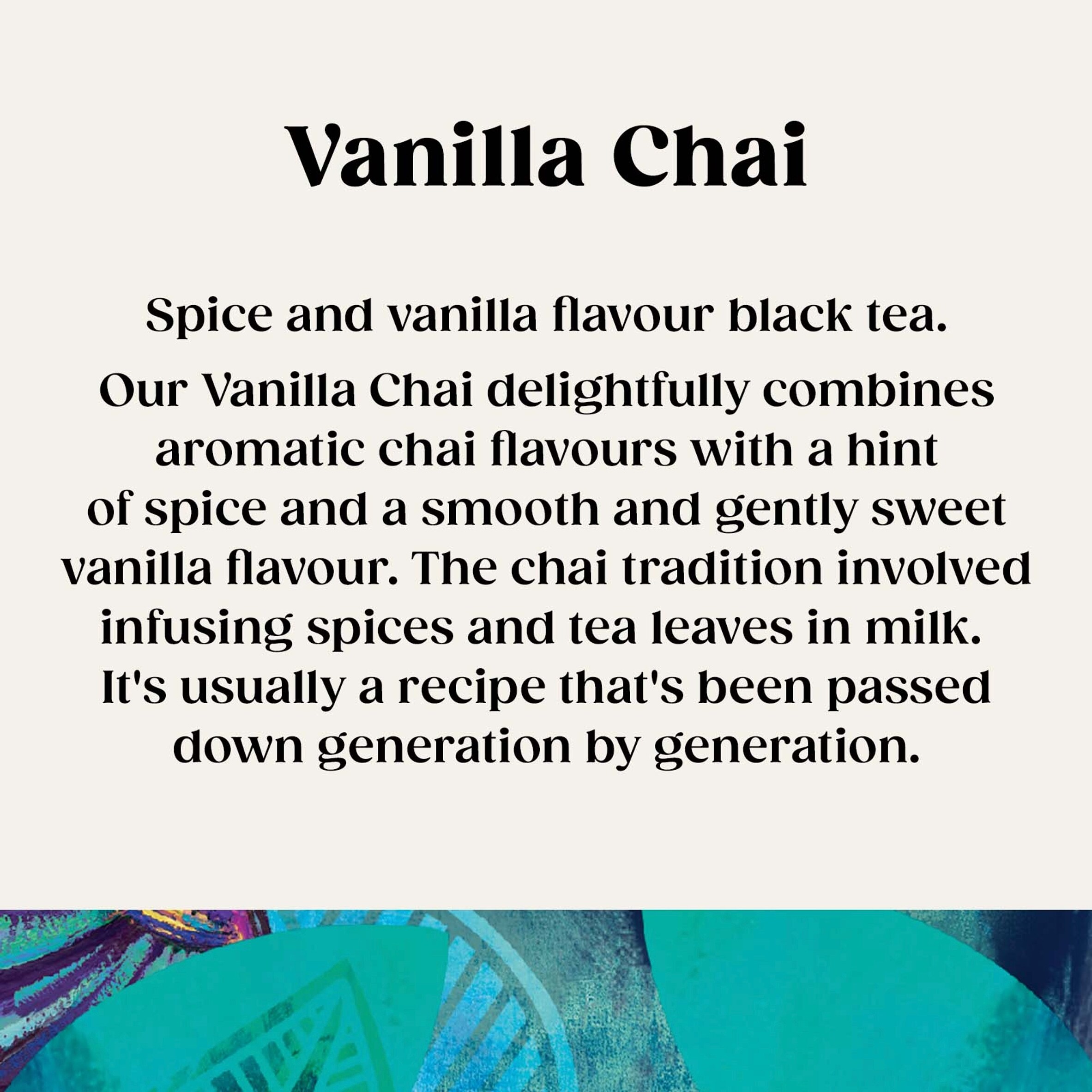 Twinings Vanilla Chai Smooth & Sweet 20 Tea Bags 40g thumbnail 2