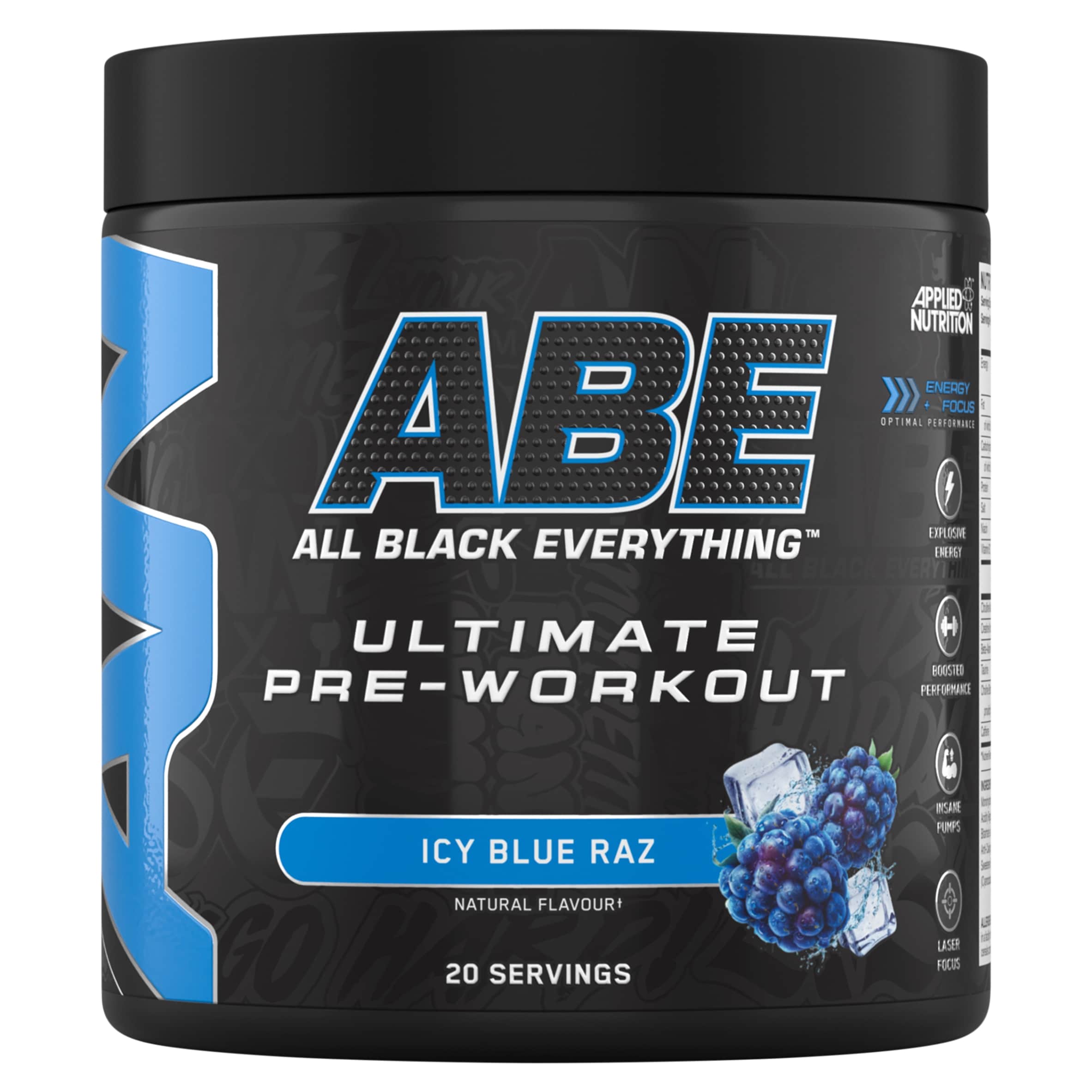 Applied Nutrition ABE Ultimate Pre Workout Icy Blue Raz 250g