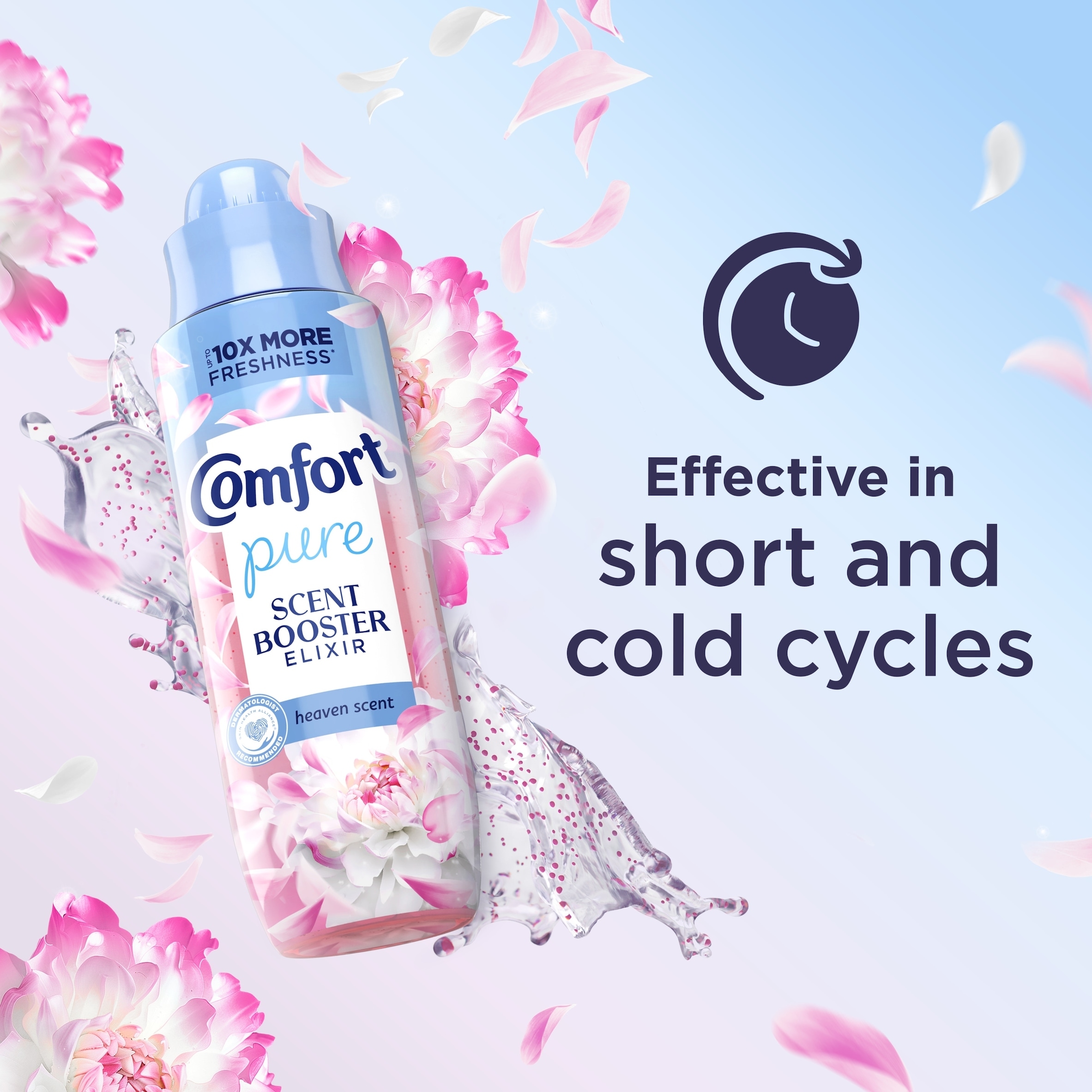 Comfort Pure Scent Booster Elixir Heaven Scent 736ml thumbnail 2