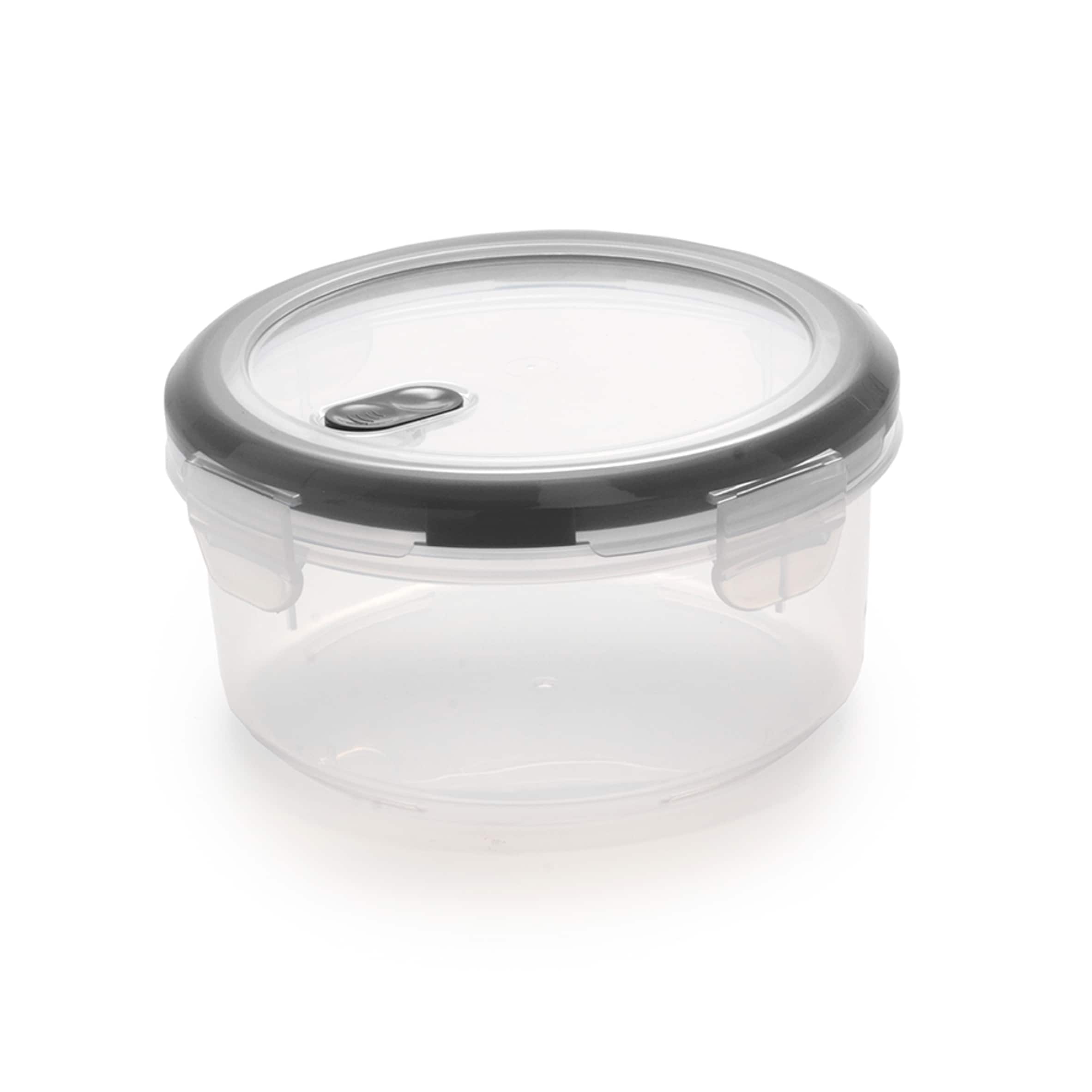 Go Cook Klipfresh Microwave Round Foodsaver Food Storage Bowl 1L