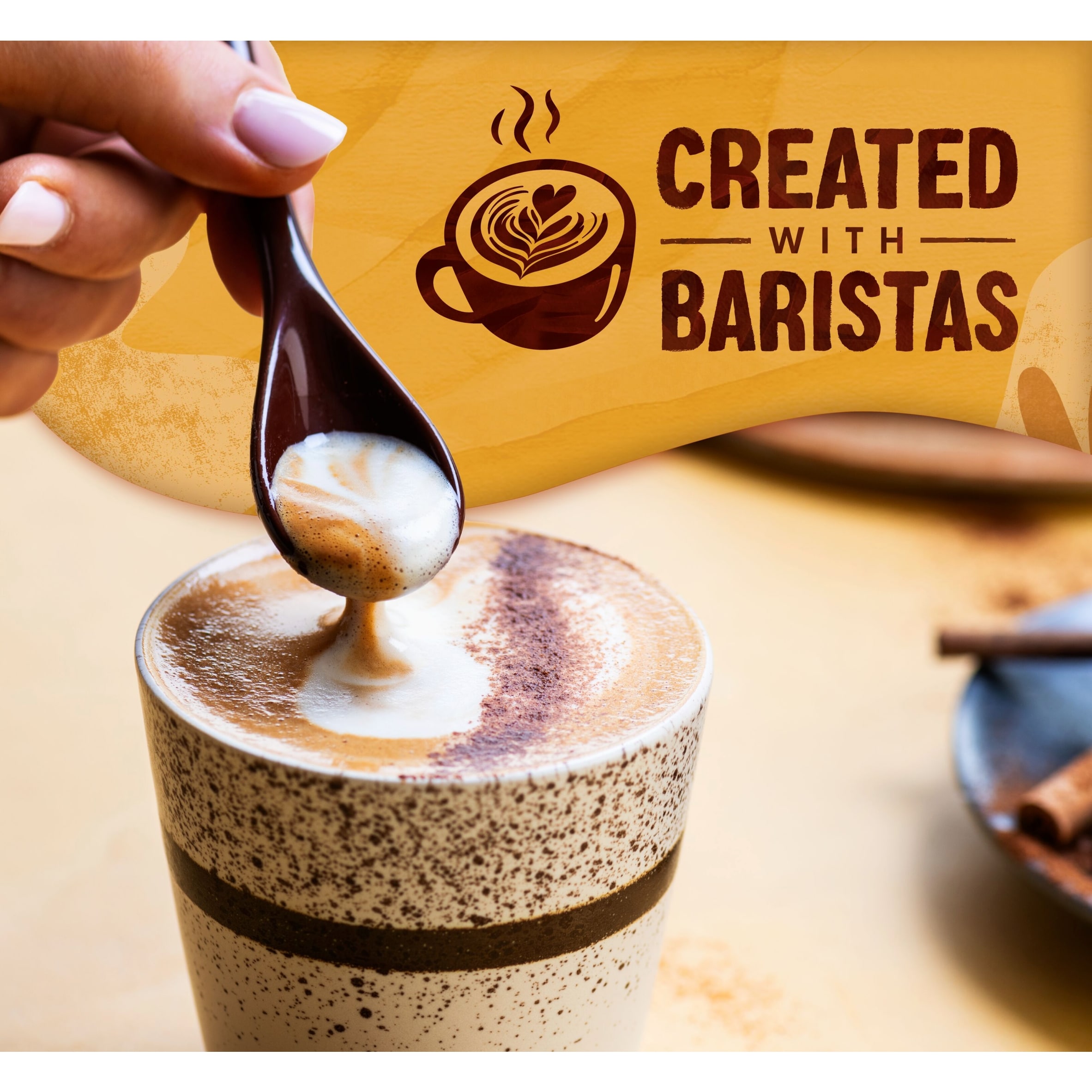 Alpro Barista Cinnamon Roll Flavour drink Limited Edition 750ml thumbnail 5