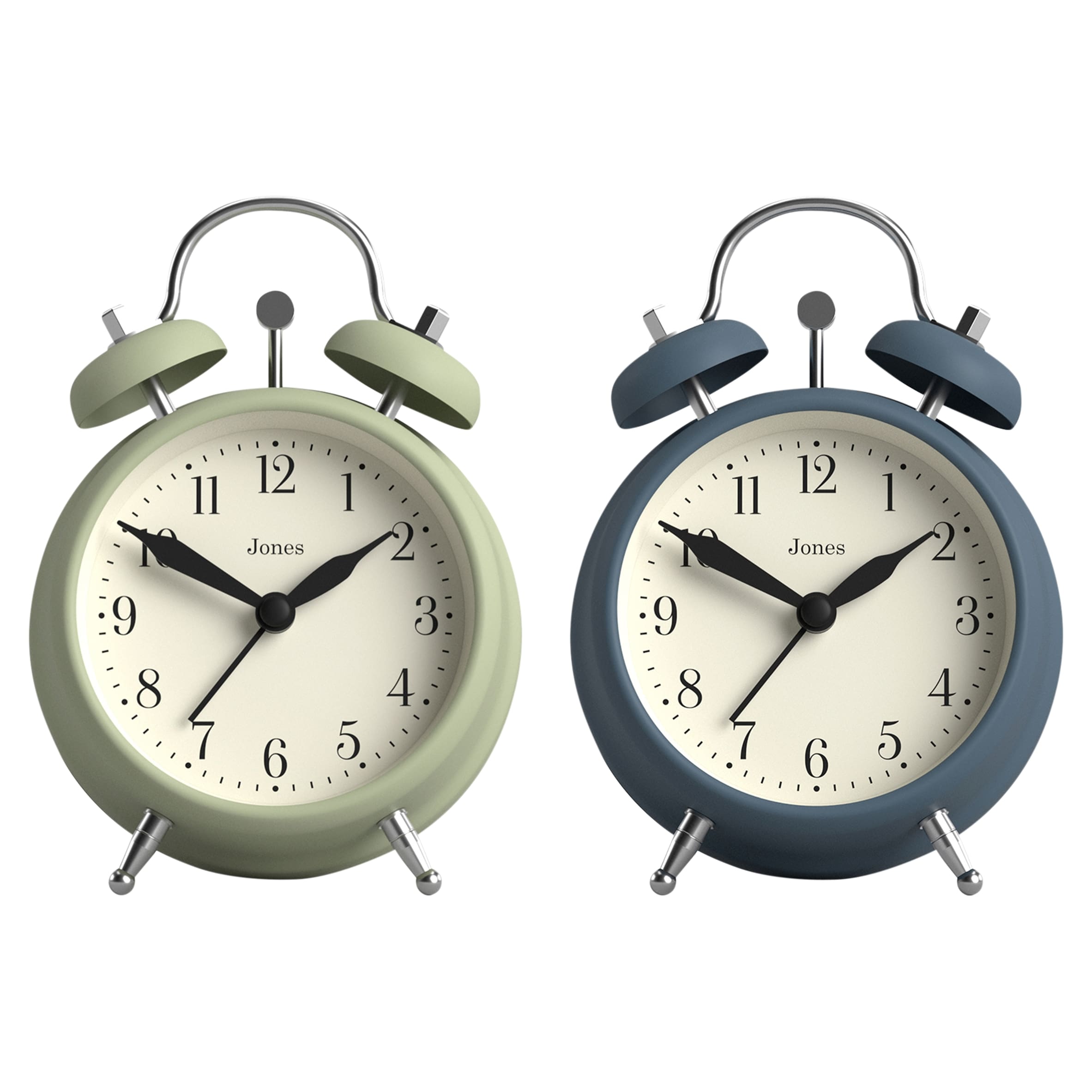 Jones Clocks Mixed Bell Alarm - Alarm Clock