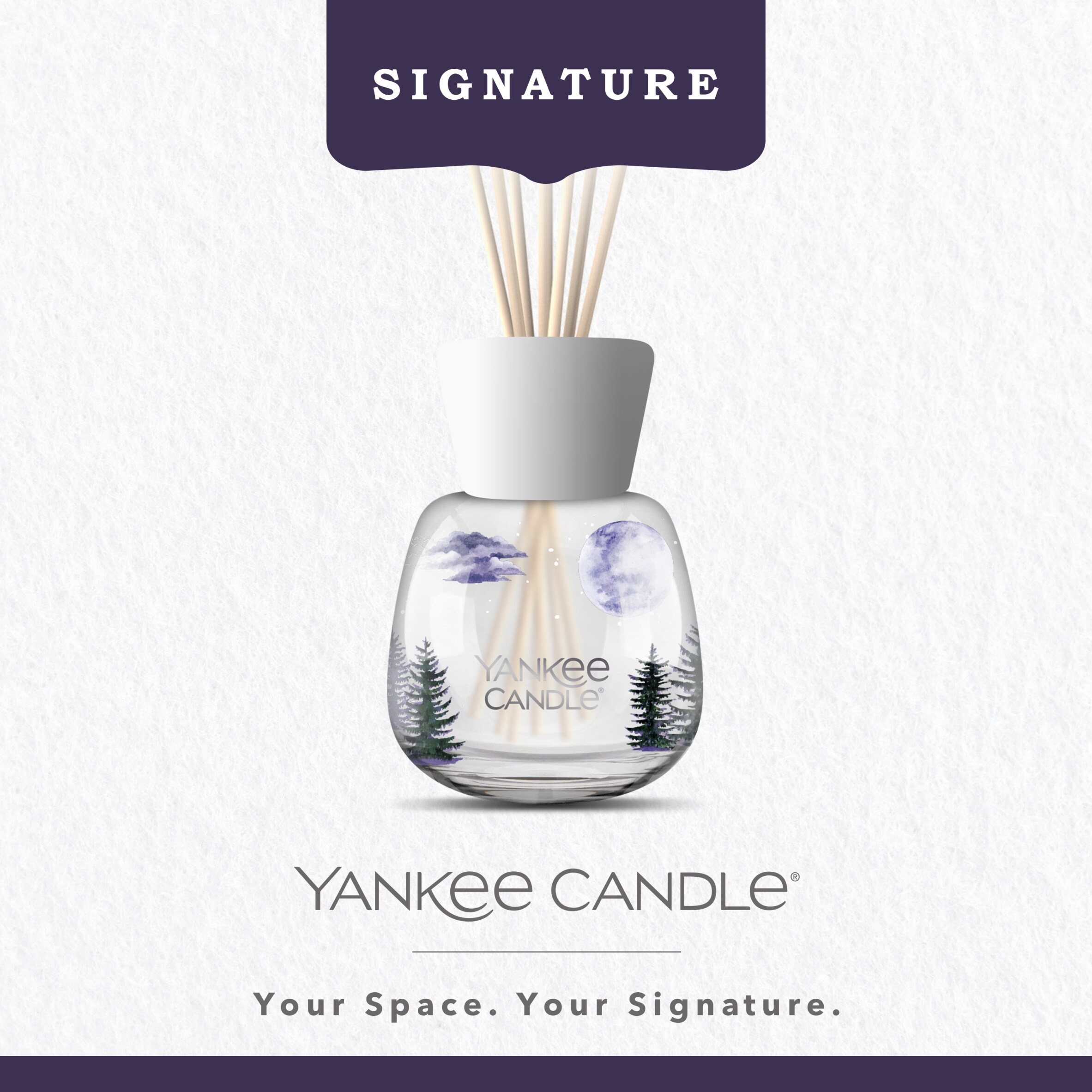 Yankee Candle Classic Midsummer's Night Reed Diffuser 100ml thumbnail 2