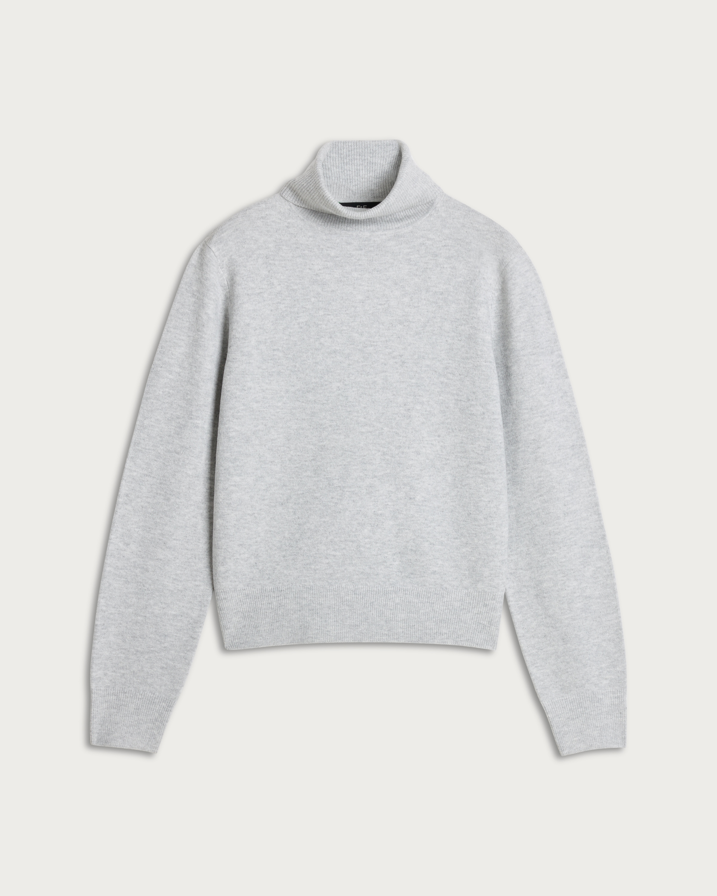 F&F Knitted Roll Neck Jumper in Silver thumbnail 4