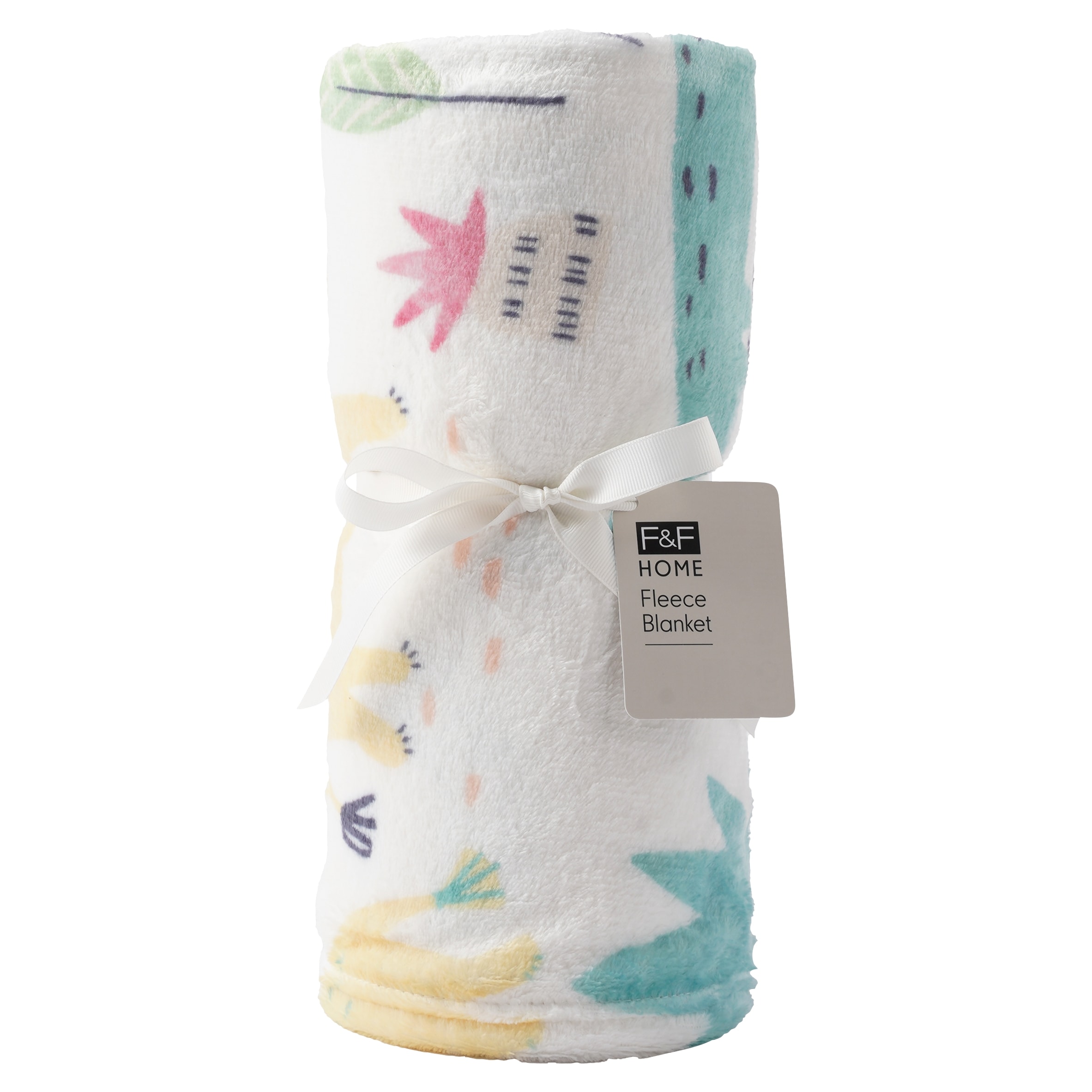 F&F Home Kids Fun Jungle Fleece Blanket