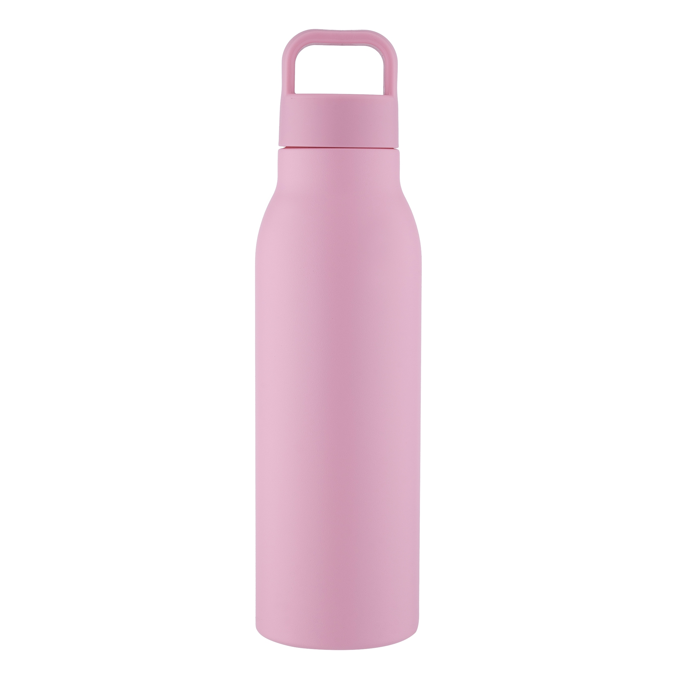 Tesco Pink Insulated Loop Water Bottle 500ml