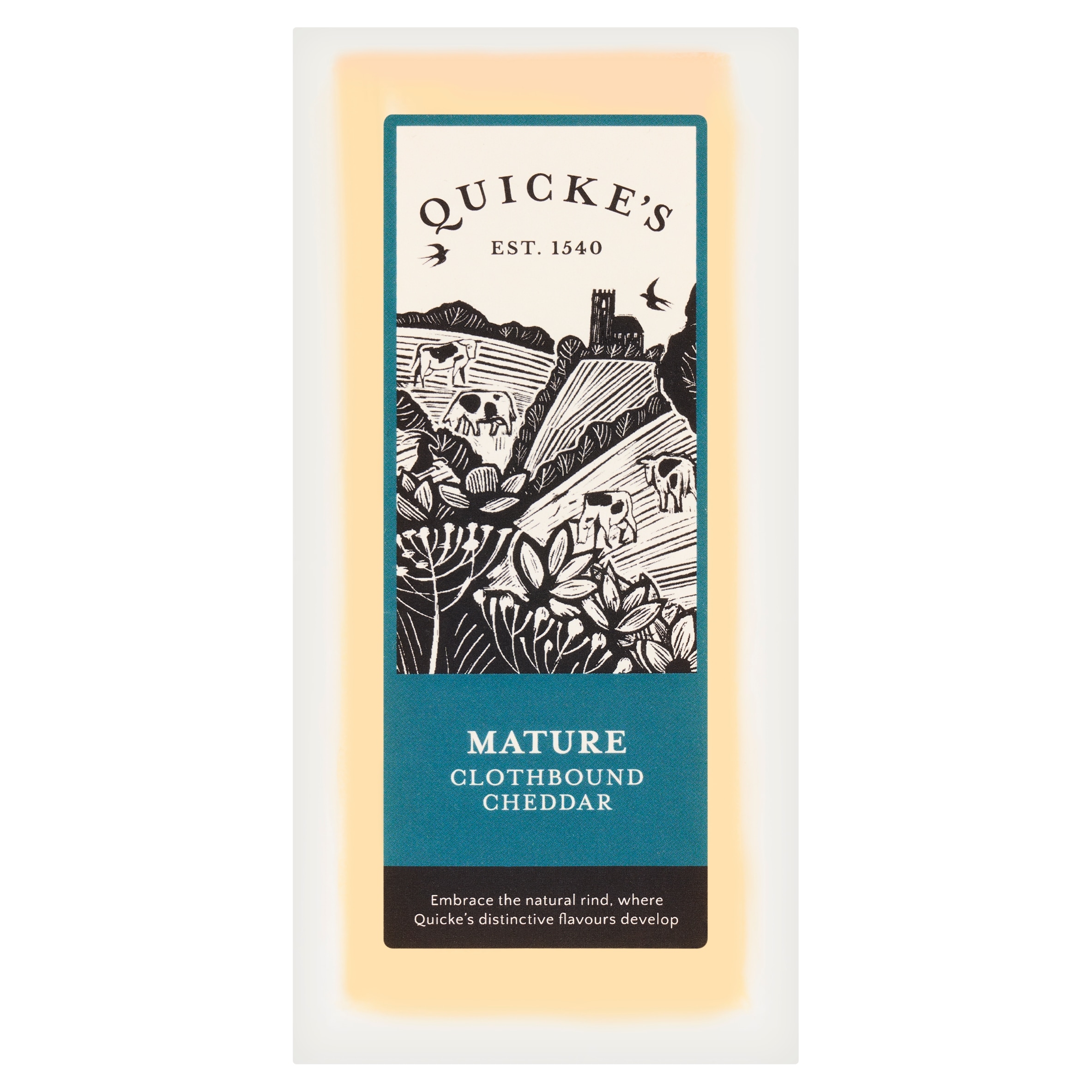 QUICKE'S MATURE CLOTHBOUND CHEDDAR 150g