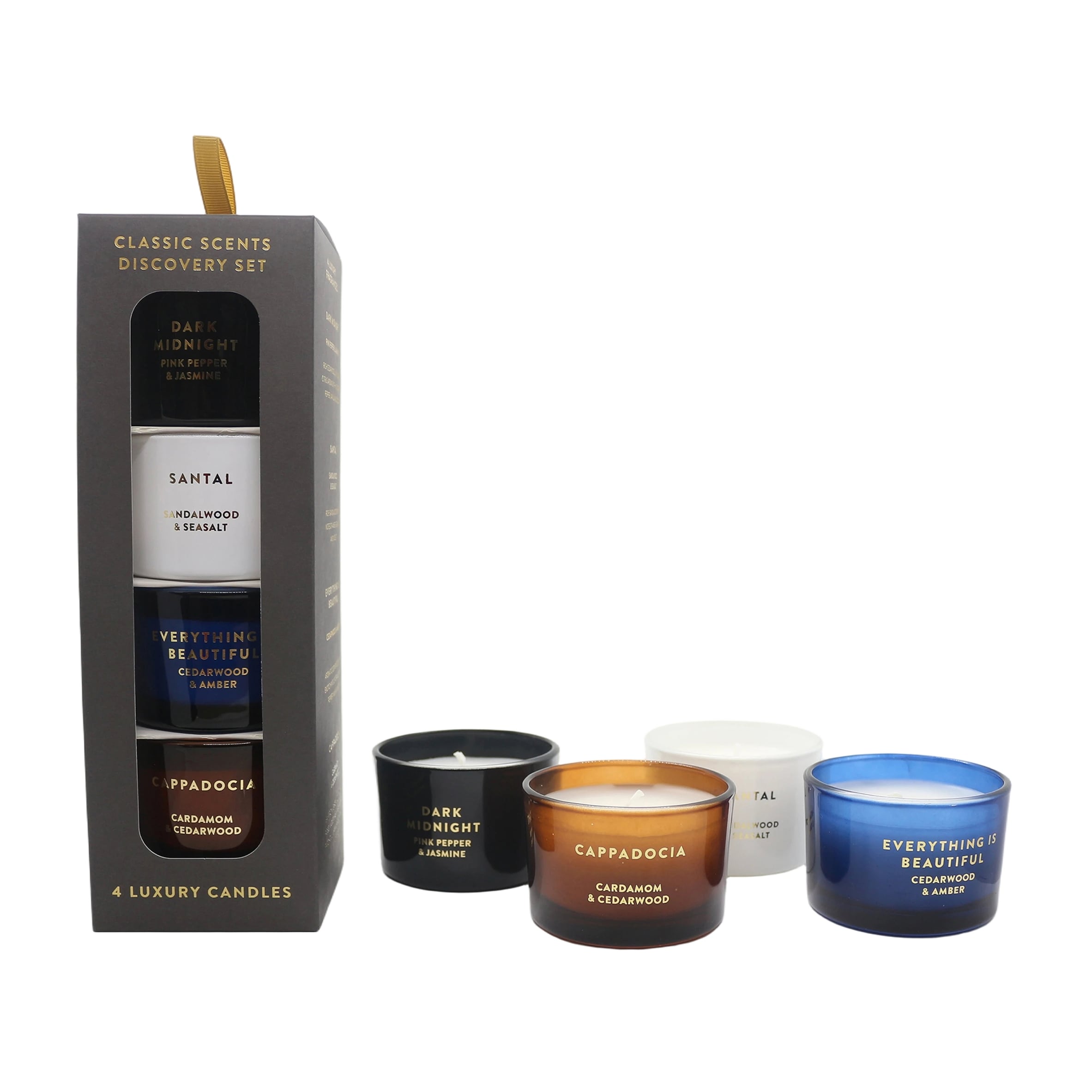 F&F Home Classic Fragrance Discovery Gift Set 4x60g