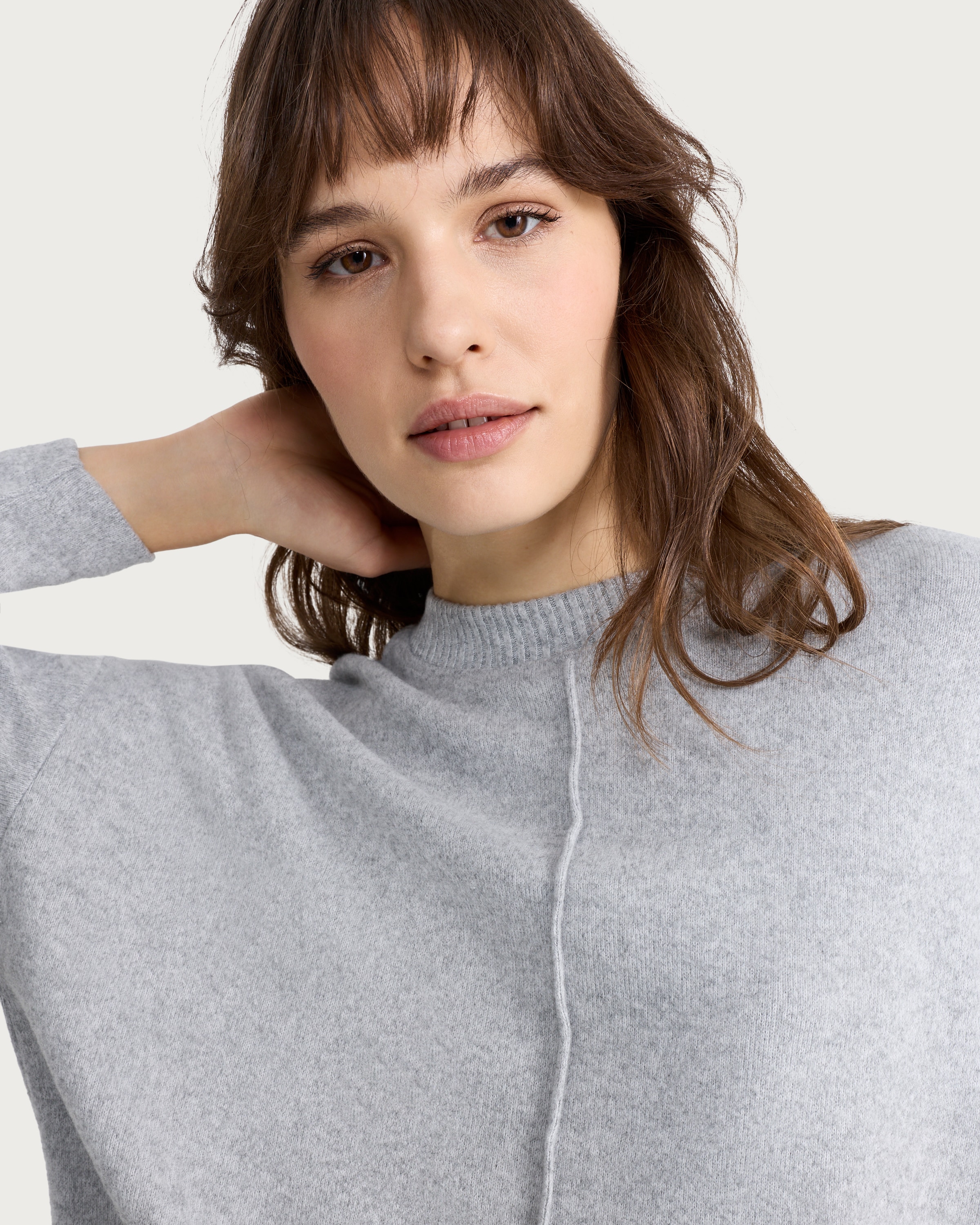 F&F Textured Long Sleeved Jumper in Grey