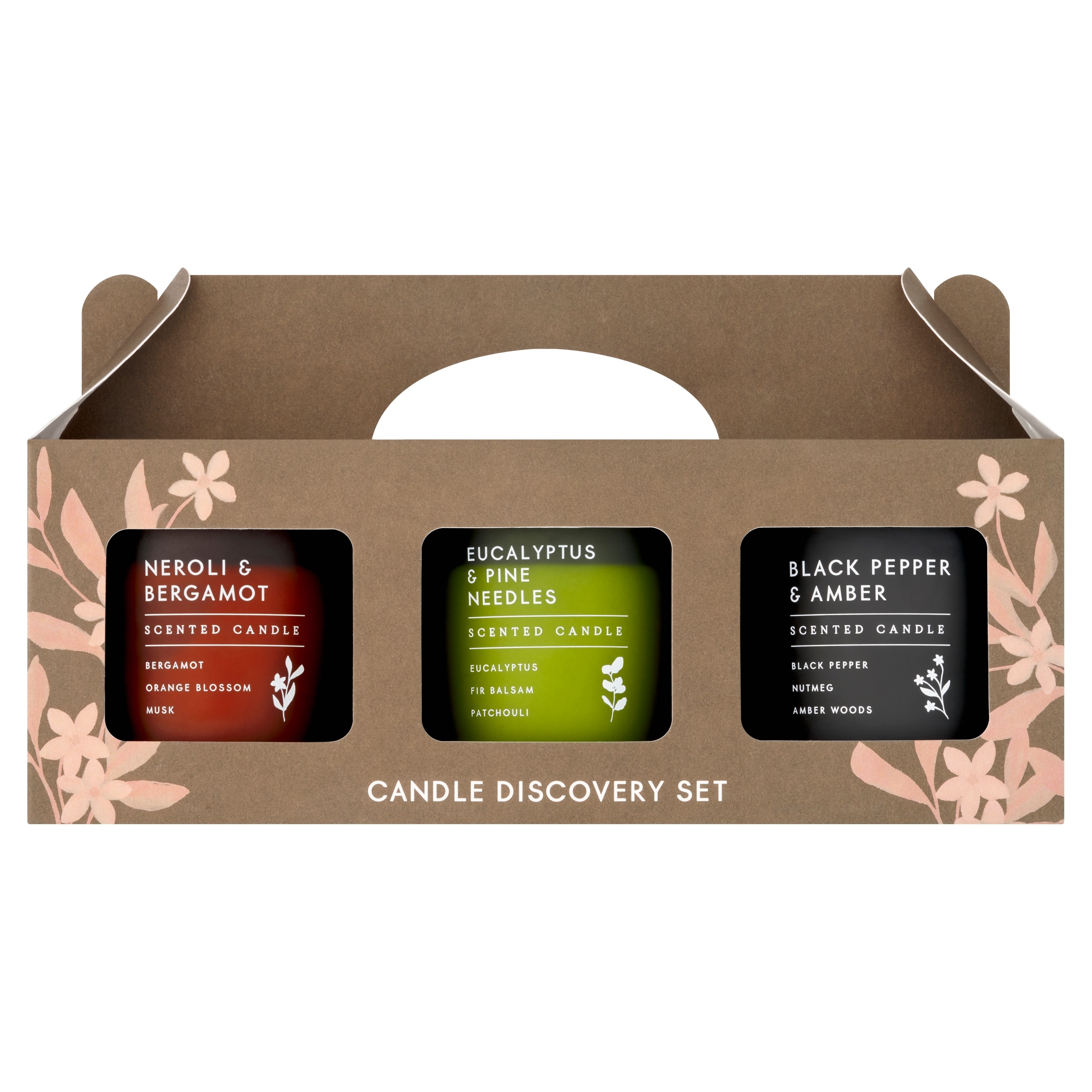 F&F Home Apothecary Candle Discovery Set 3x125g