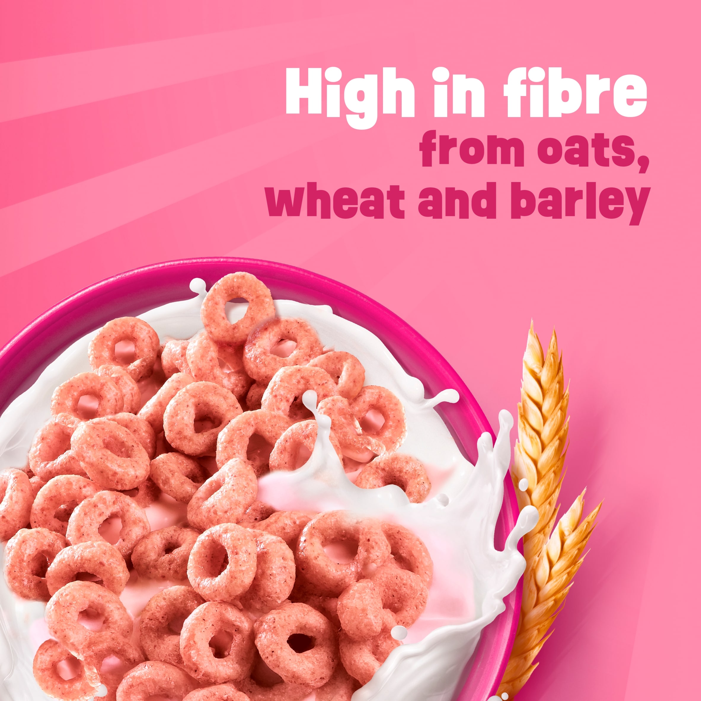 Nestlé Cheerios Very Berry Multigrain Hoop Breakfast Cereal 435g thumbnail 4