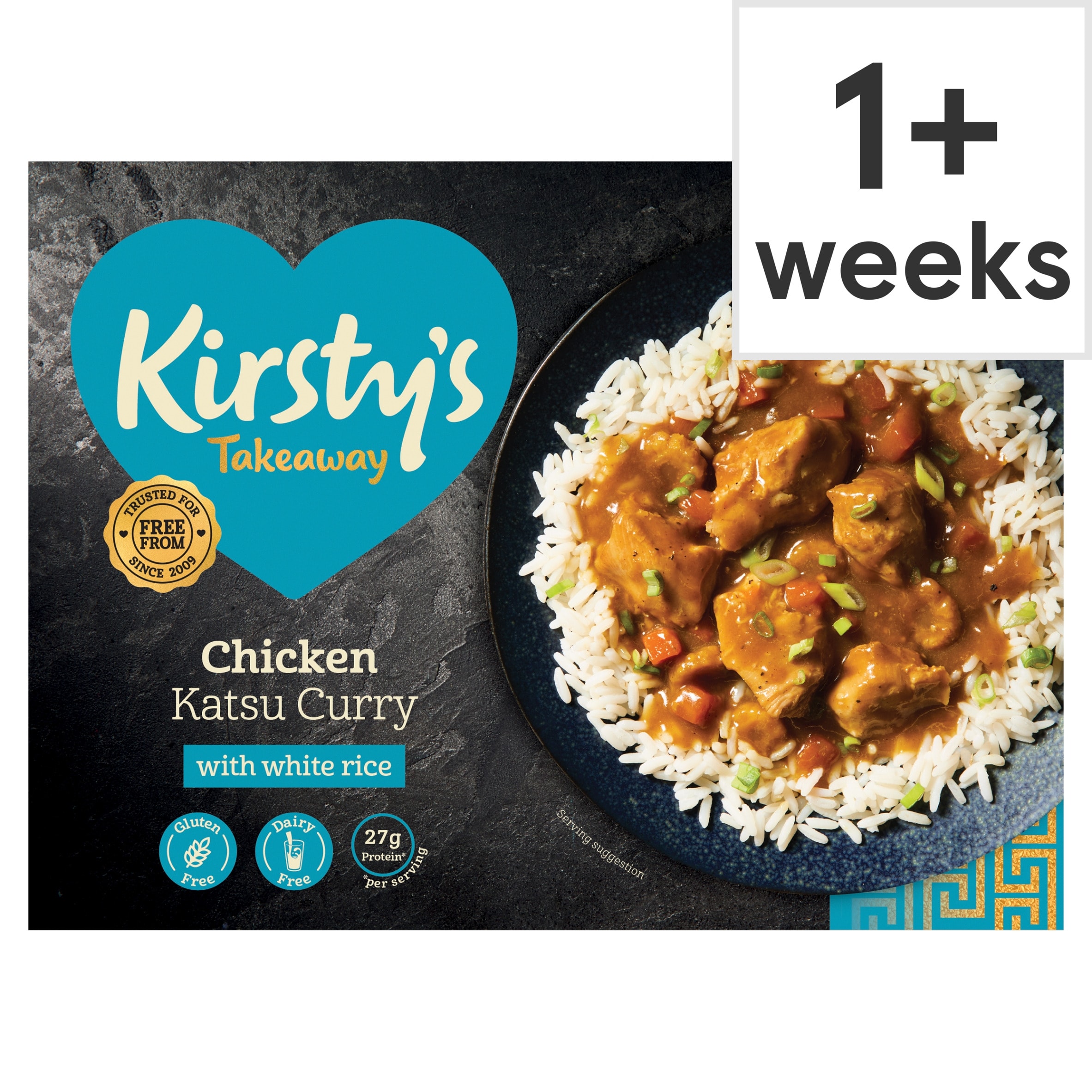 Kirsty's Takeaway Chicken Katsu Curry with Rice 450g
