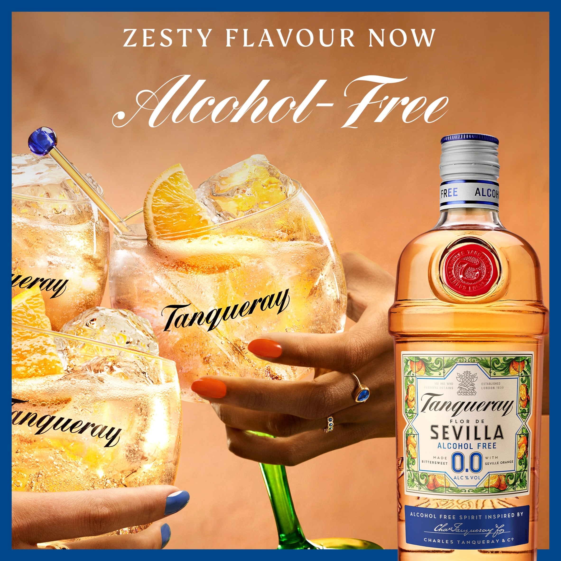 Tanqueray Sevilla Alcohol Free Spirit 70cl thumbnail 4