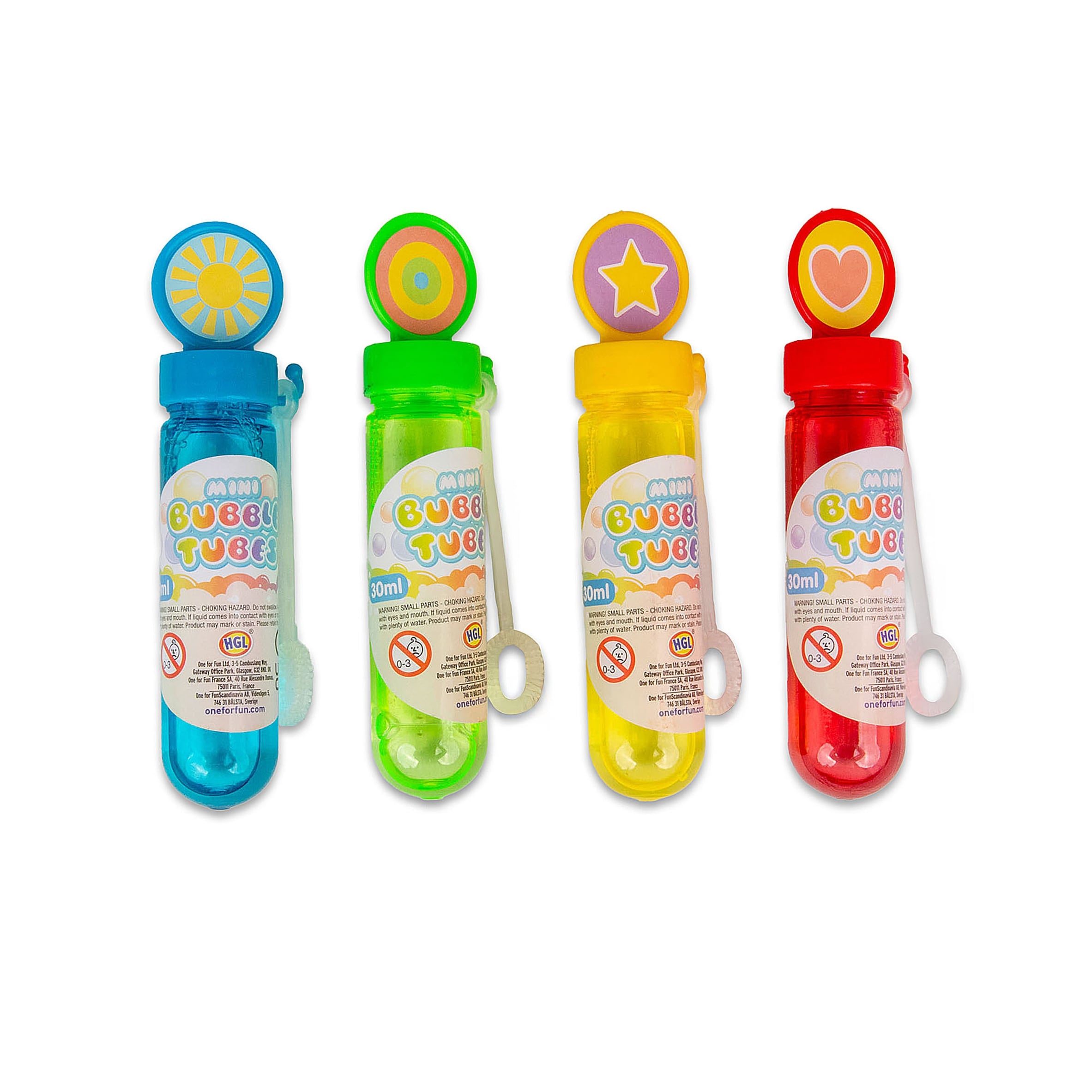 HGL Mini Bubble Tubes 4 Pack thumbnail 2