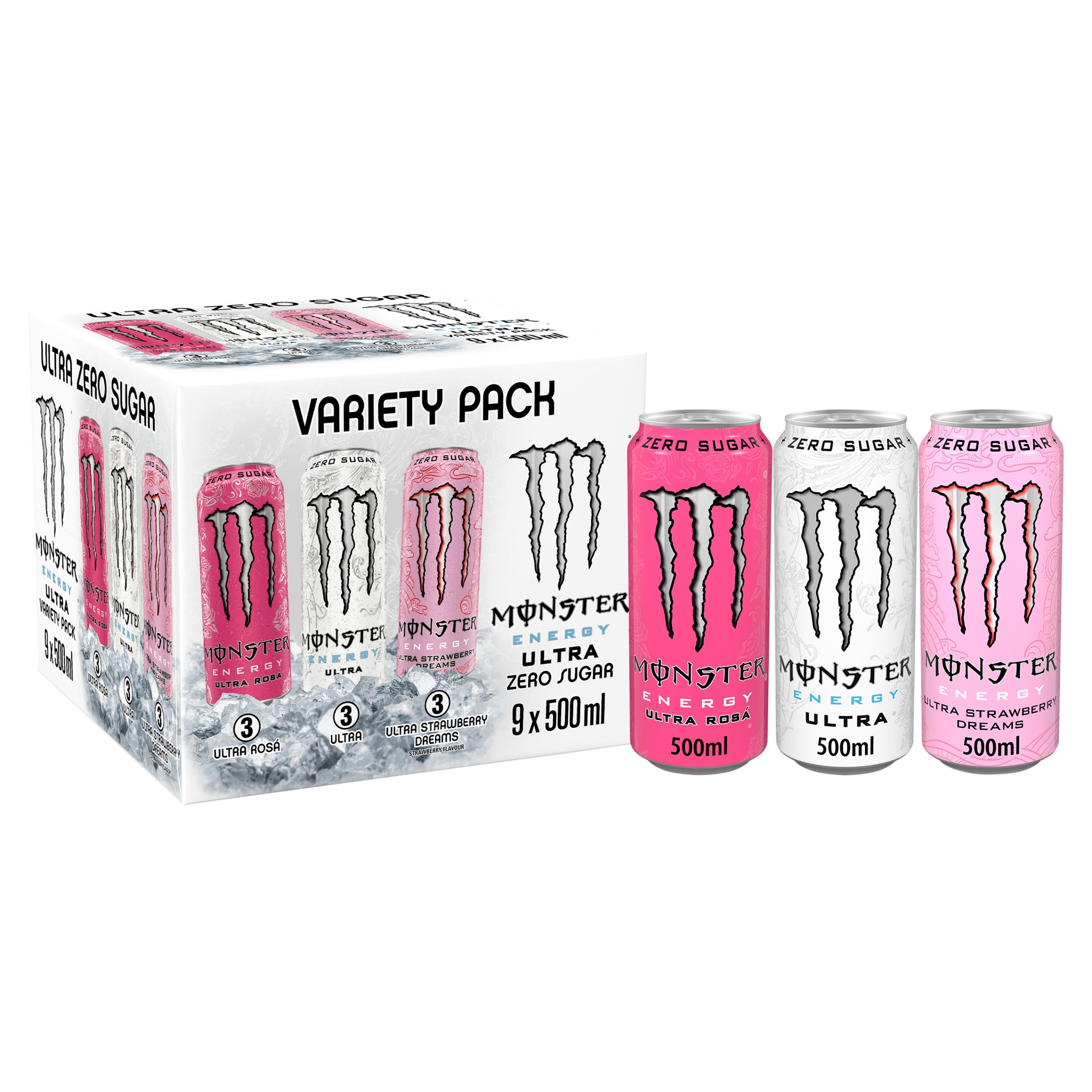Monster Energy Ultra Variety 9 x 500ml