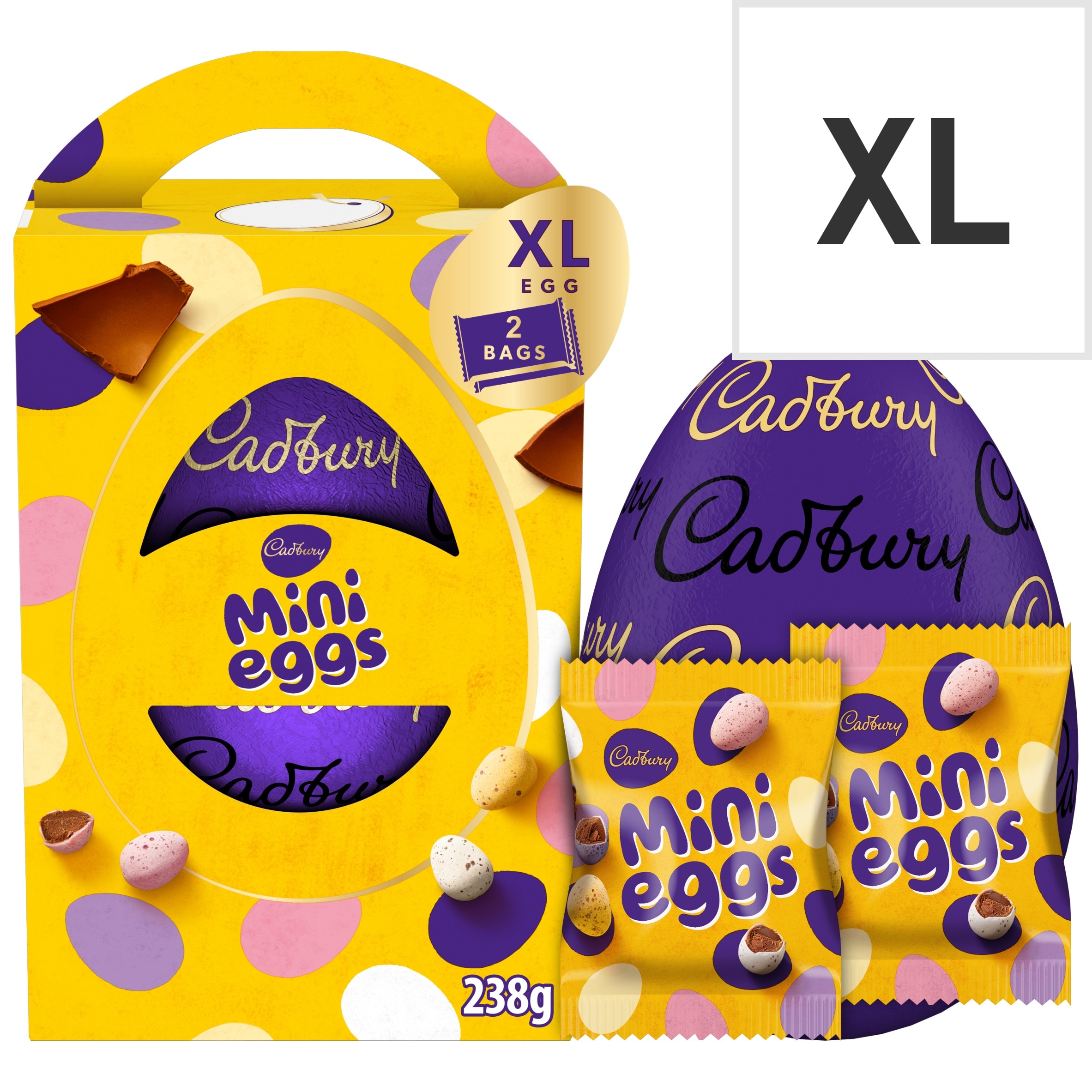 Cadbury Dairy Milk Mini Eggs Shell 238g