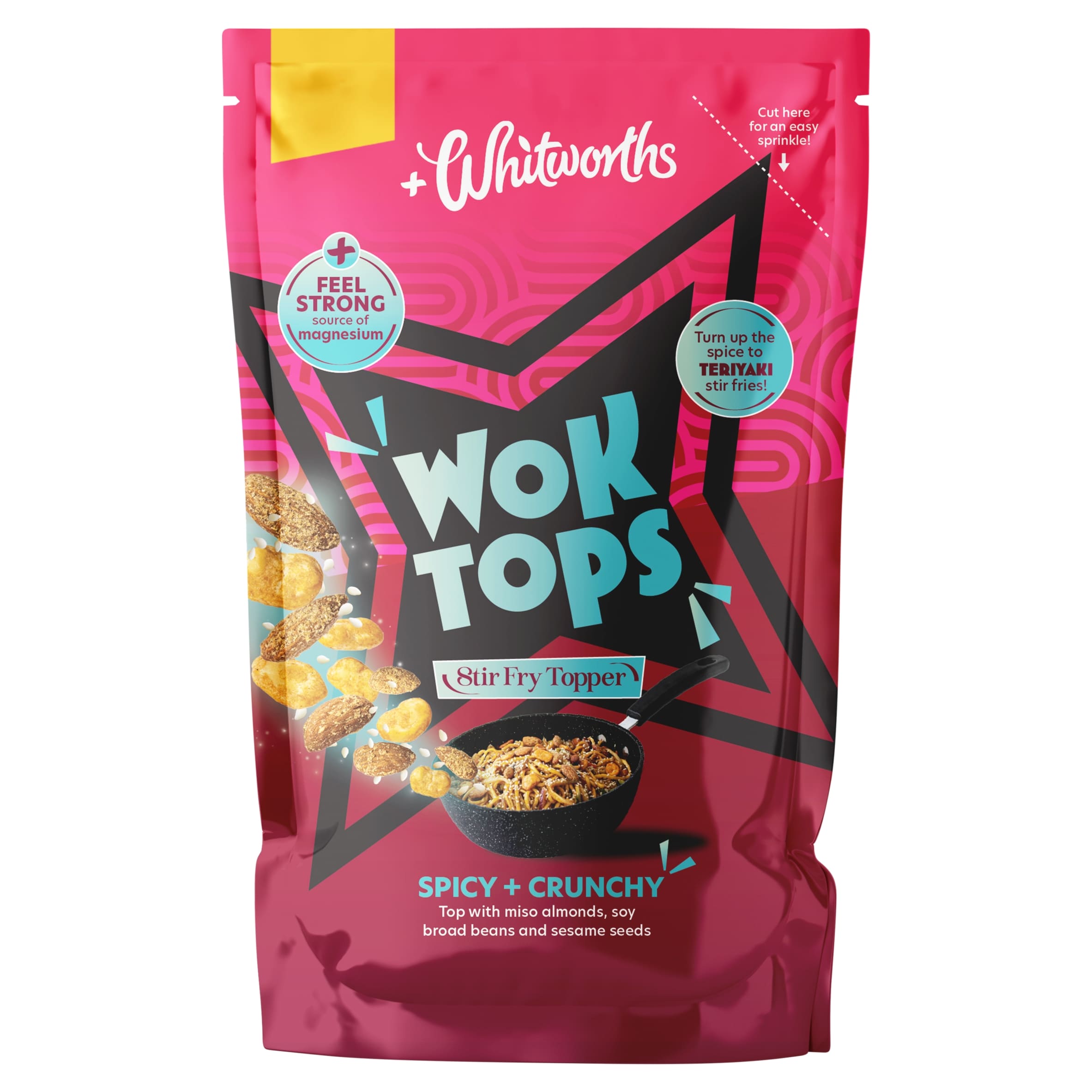 Whitworths Wok Tops Spicy + Crunchy Topper 100G