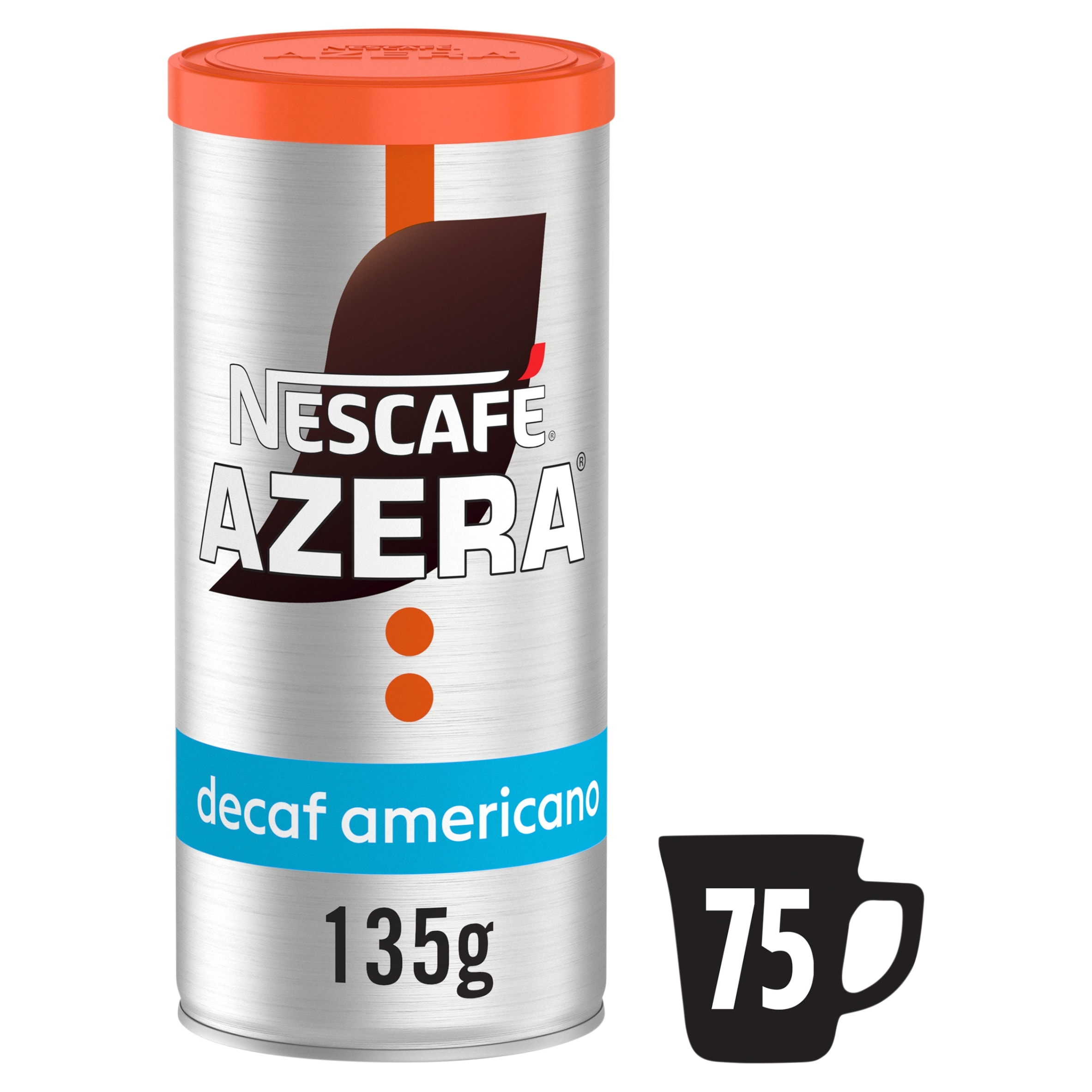 Nescafe Azera Americano Decaf Instant Coffee 135g