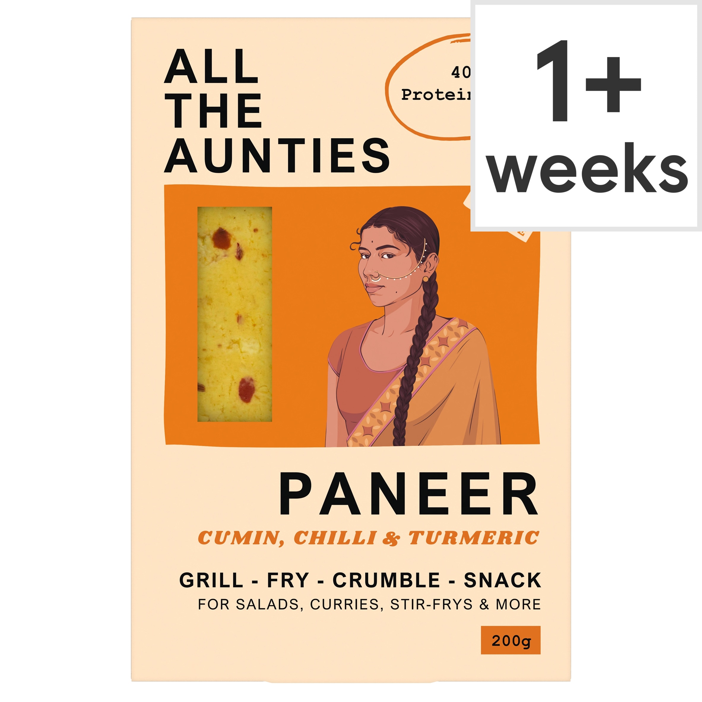 All The Aunties - Cumin, Chilli & Turmeric Paneer
