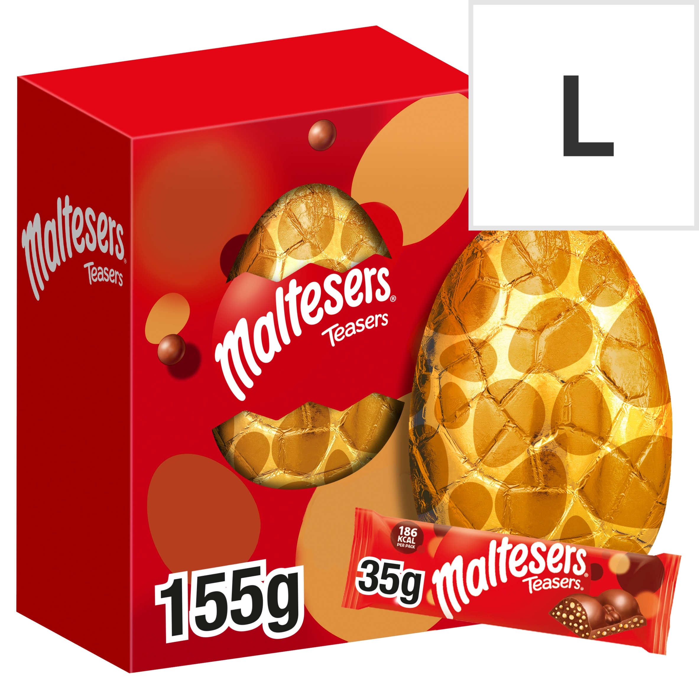 Maltesers Teasers Milk Chocolate Easter Egg 155g