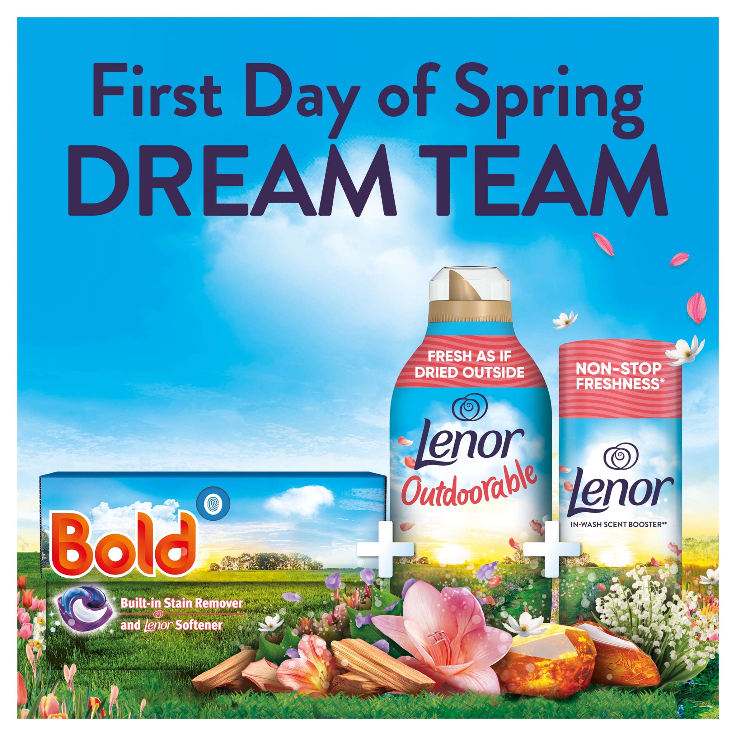 Lenor In-Wash Scent Boosters First Day of Spring 280g thumbnail 4