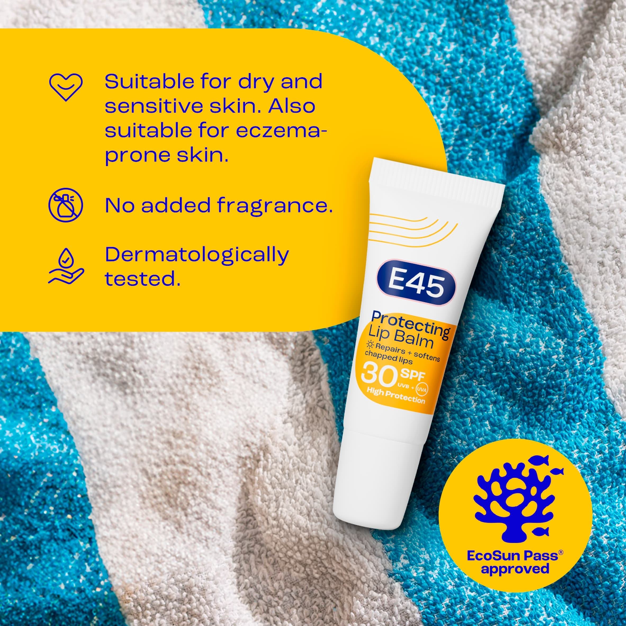 E45 PROTECTING LIP BALM SPF30 10ML thumbnail 2